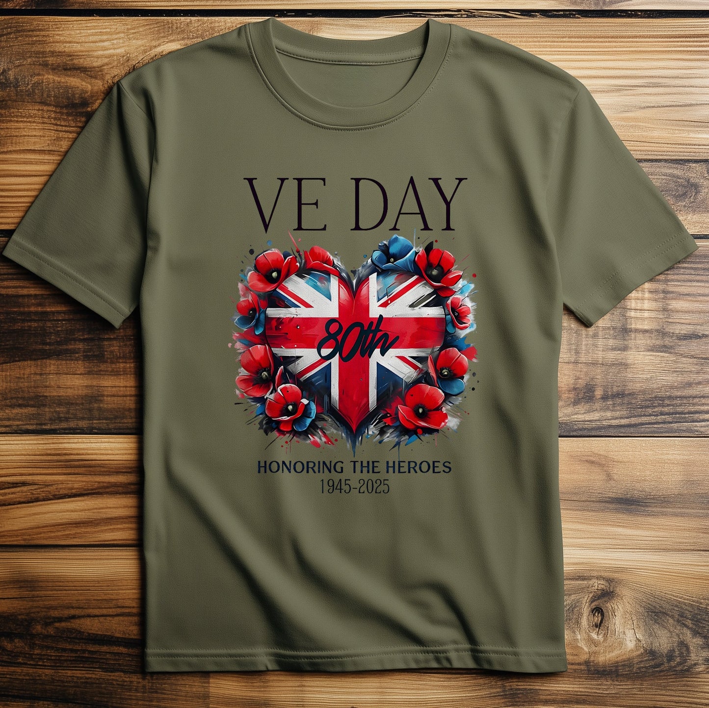 Ve Day Uk 80Th T T-Shirt