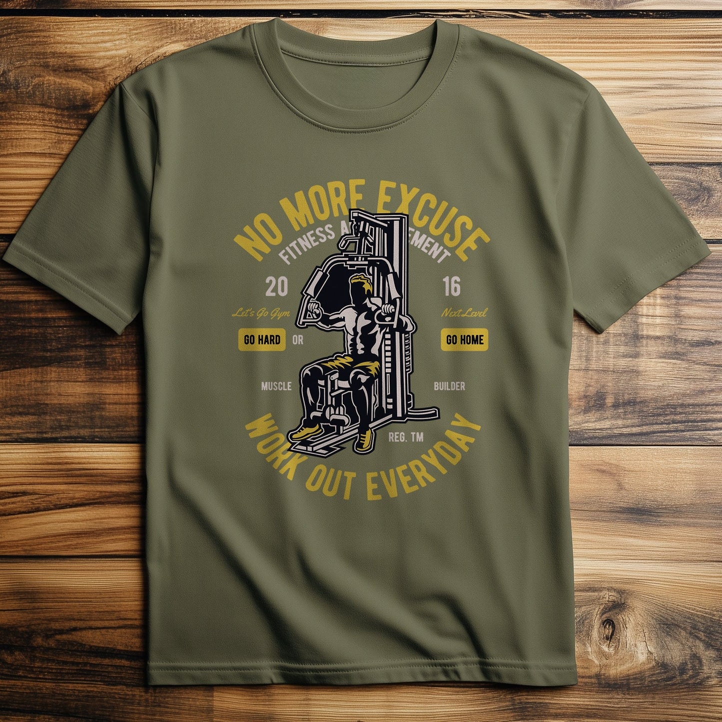 Work Out Everyday T-shirt - No More