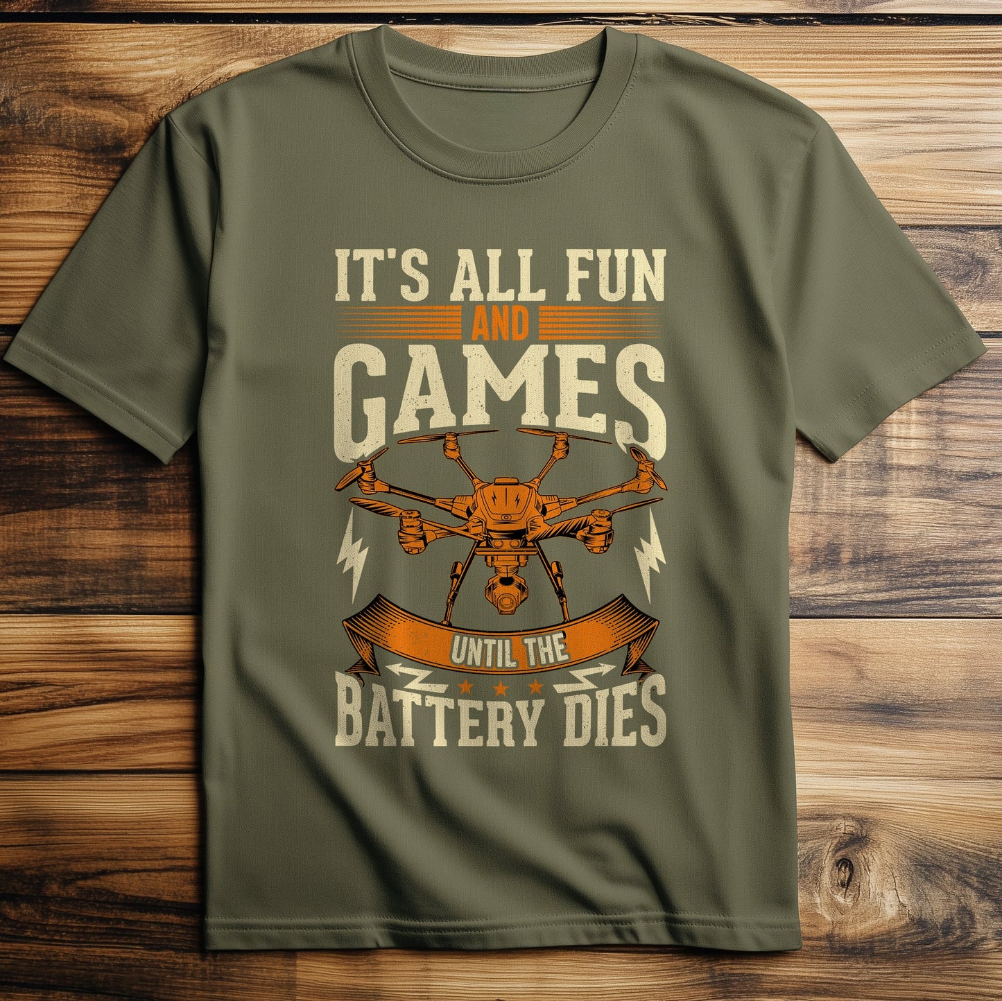 Drone Fun and T-Shirt
