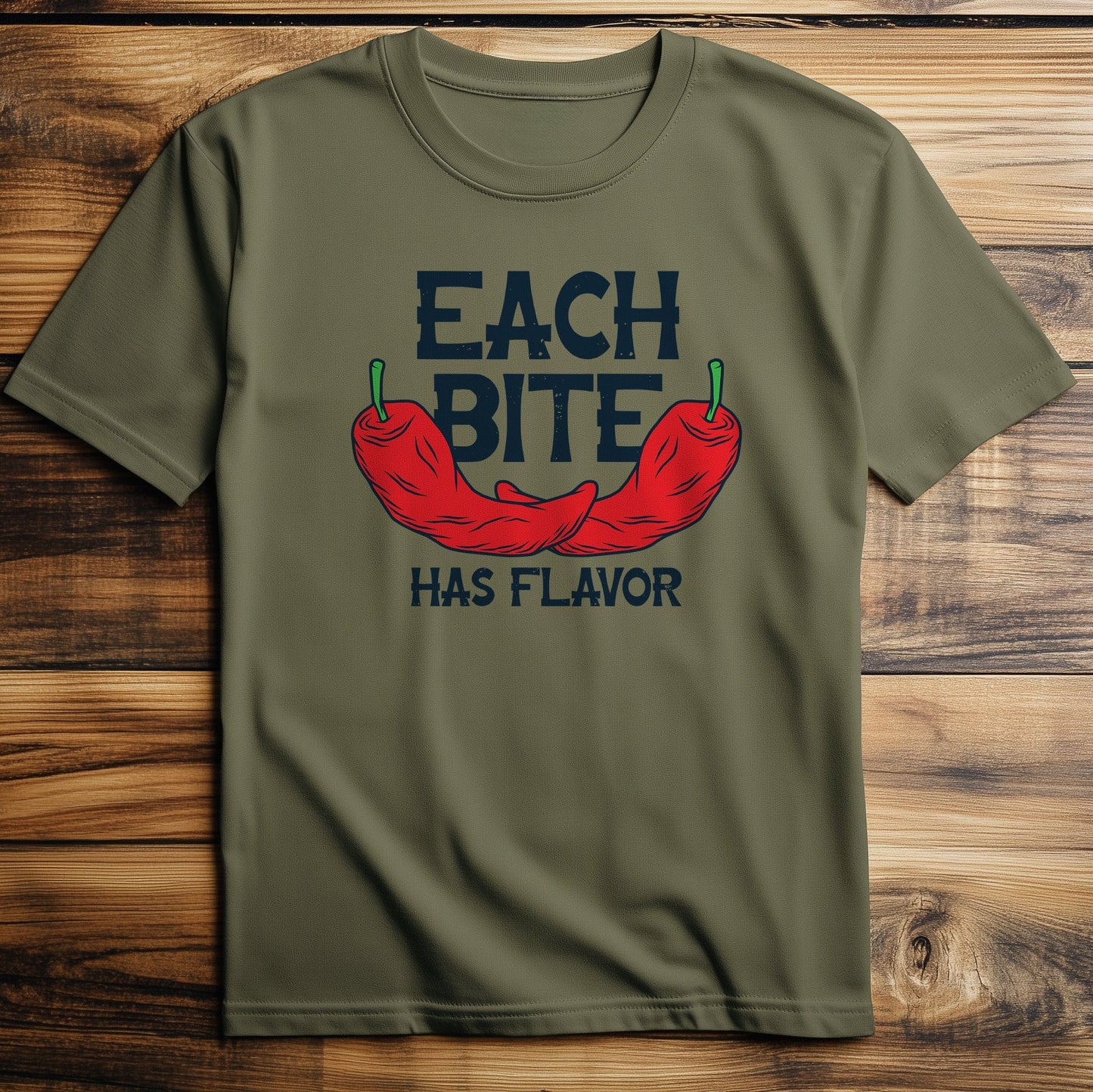 FireSauce 6 Chili Peppers T-Shirt