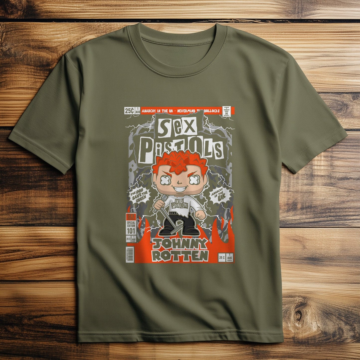 Johnny Rotten Sex Pistols T-Shirt