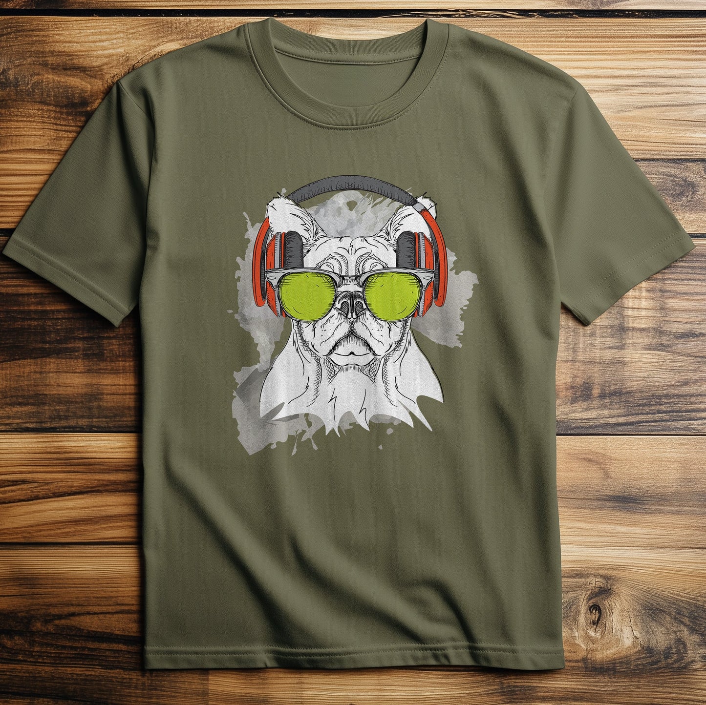Dog Headphone T T-Shirt