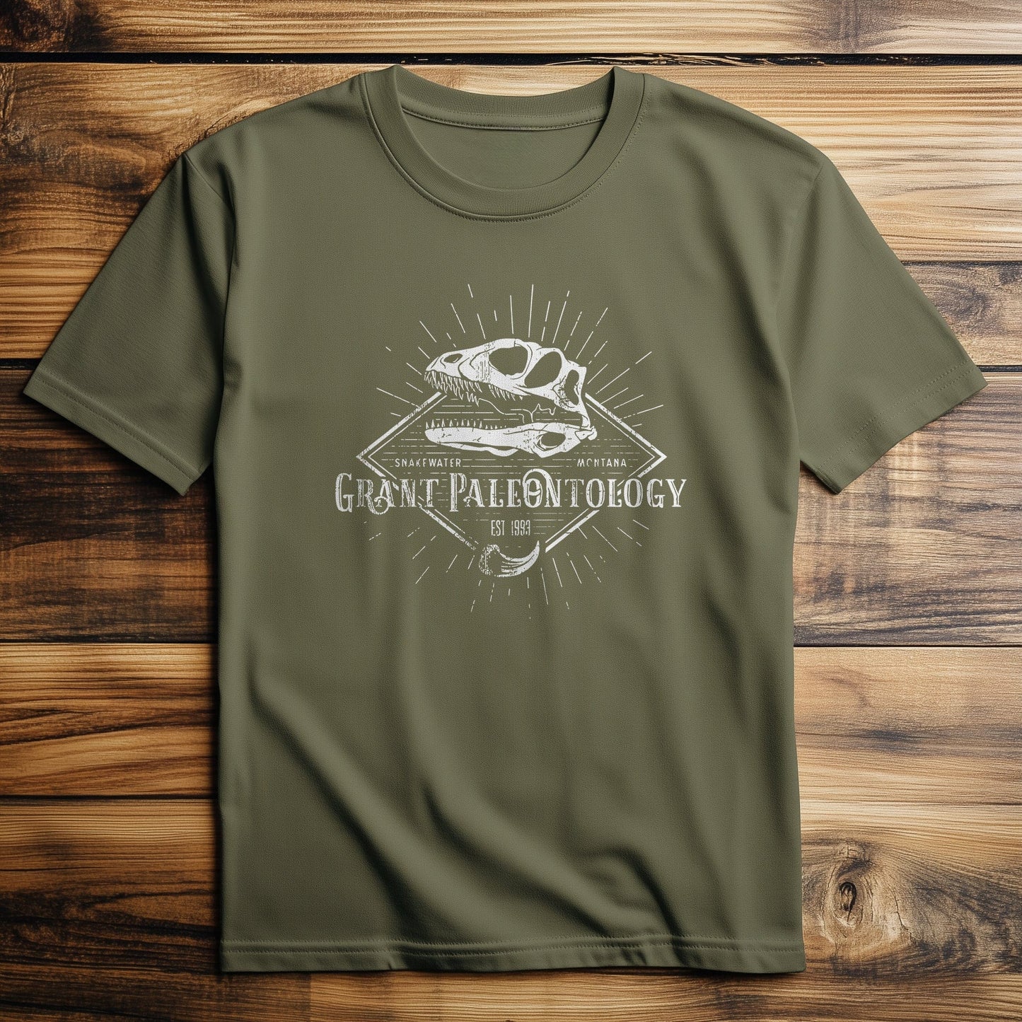 Alan Grant Paleontologist T-Shirt