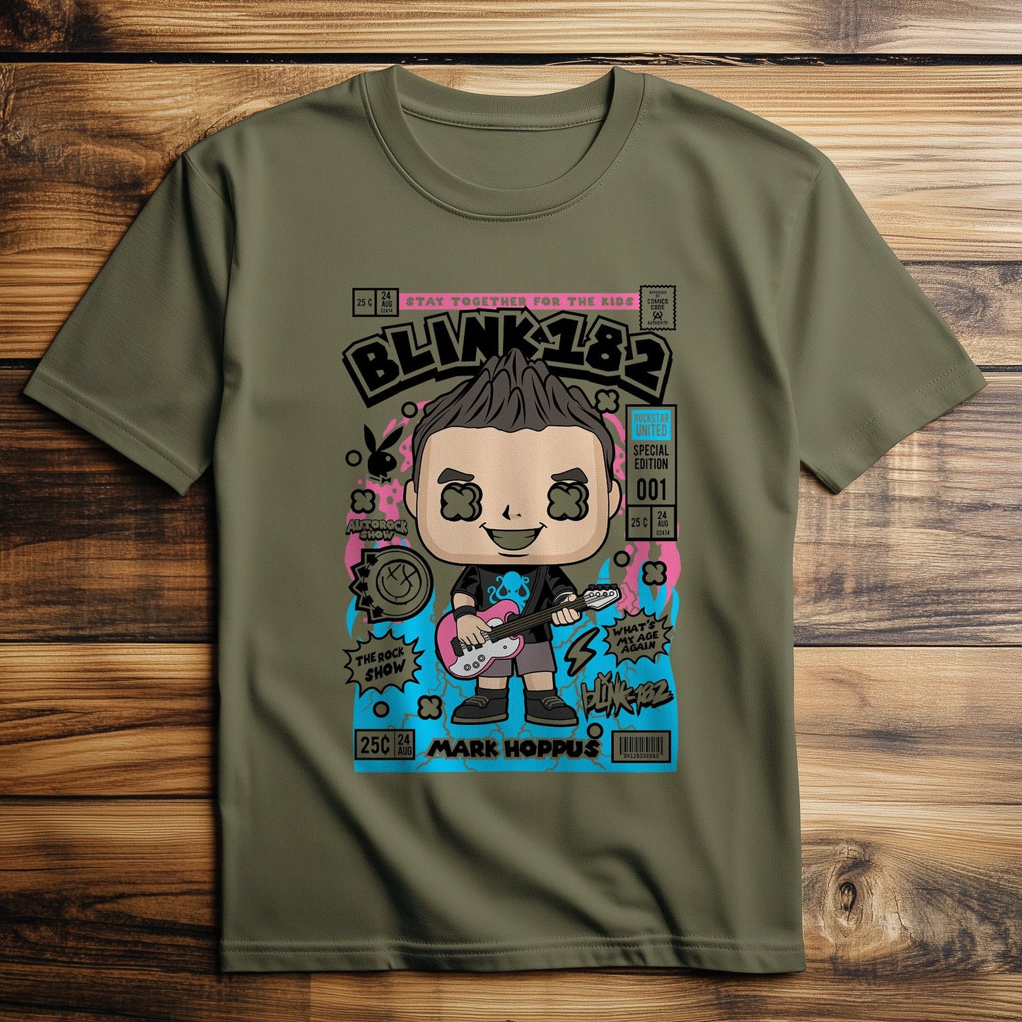 Mark Hoppus Blink 182 T-shirt