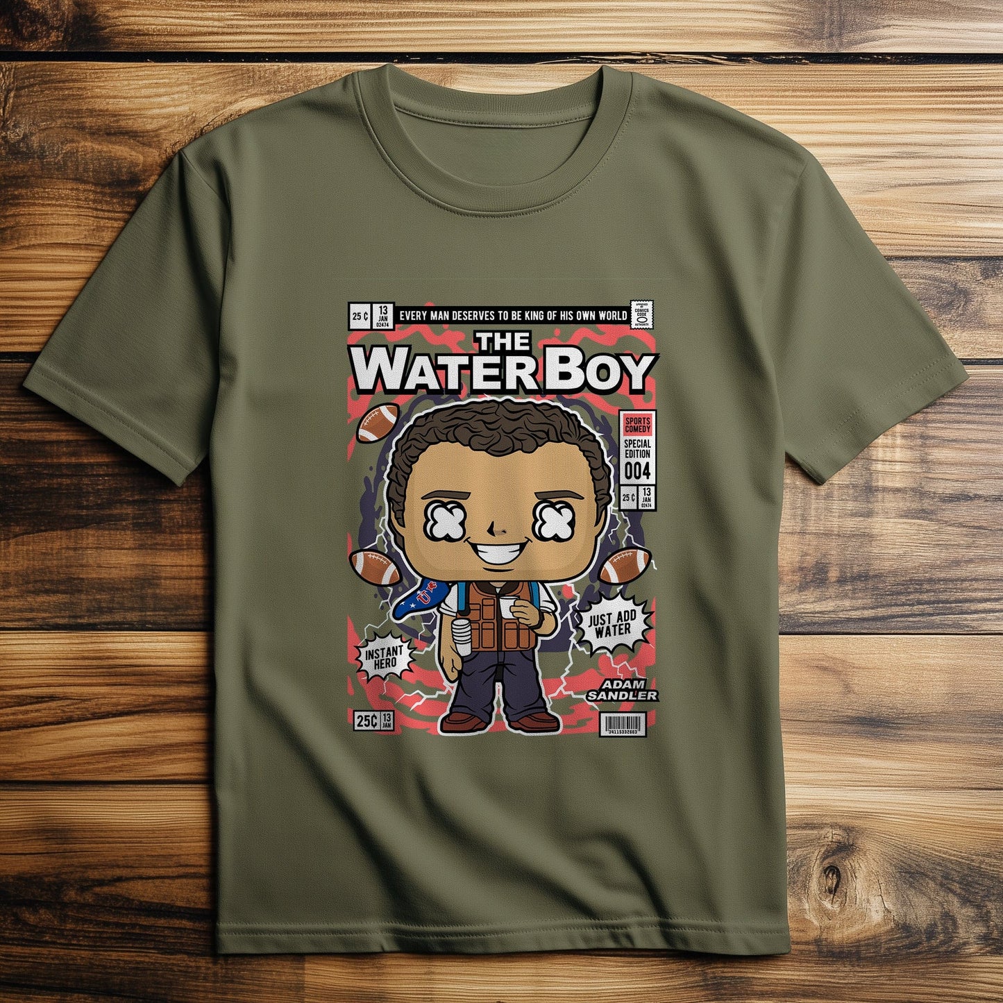 Bobby Boucher The Waterboy T-shirt