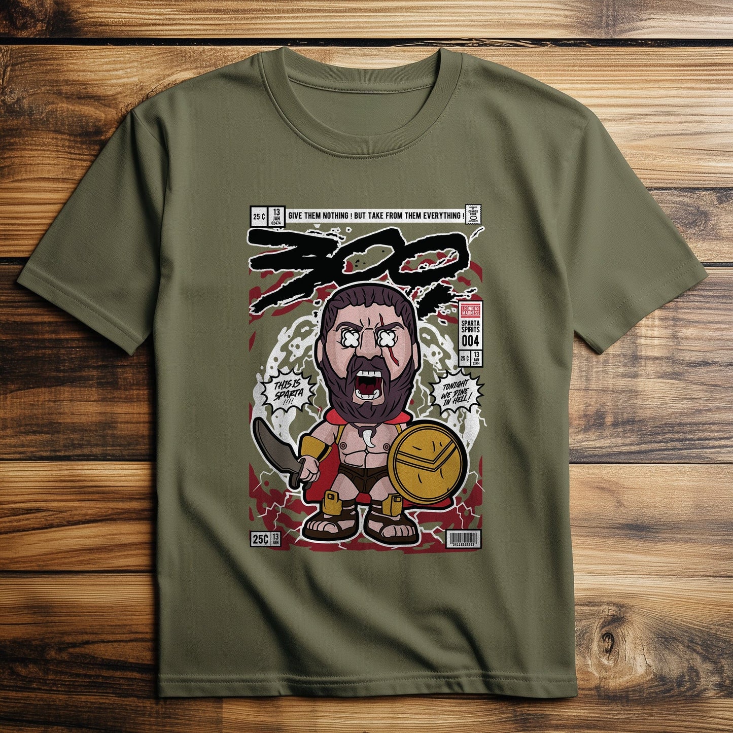 Leo 300 Poster T-shirt