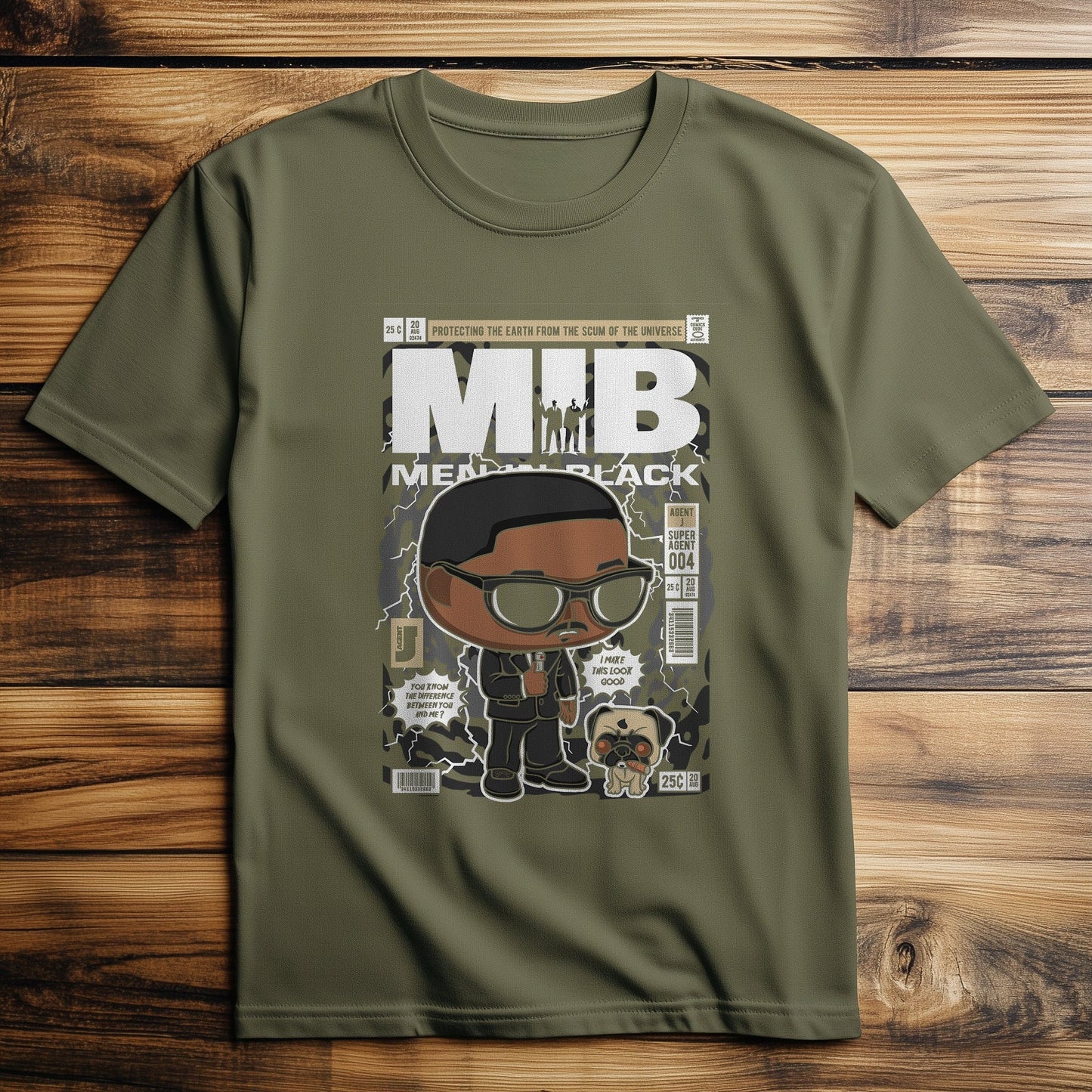 Men In Black T-Shirt