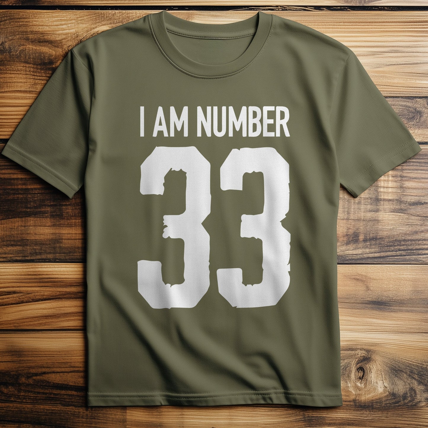 I Am Number 33 T T-Shirt