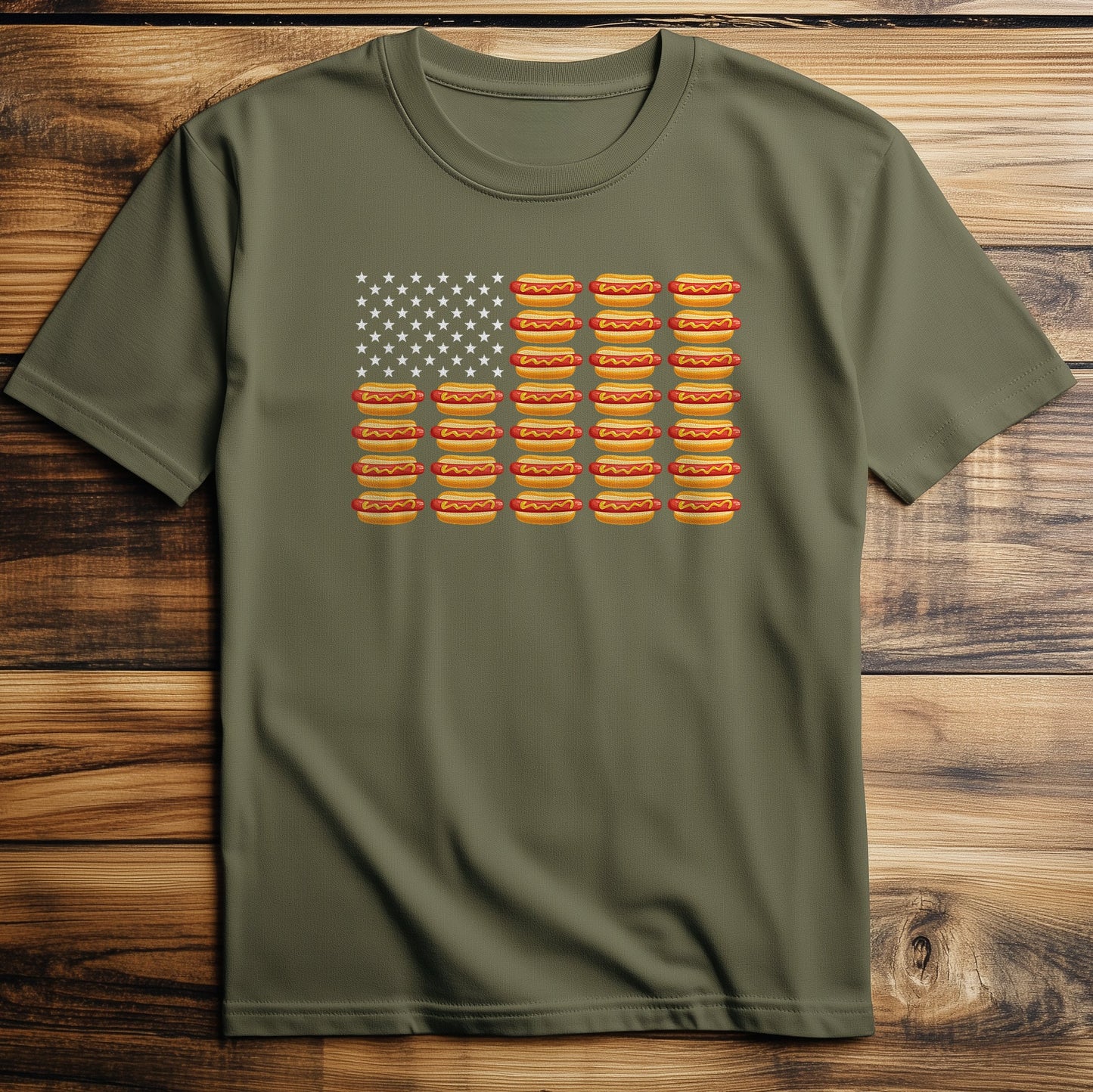 Hot Dog American T-Shirt