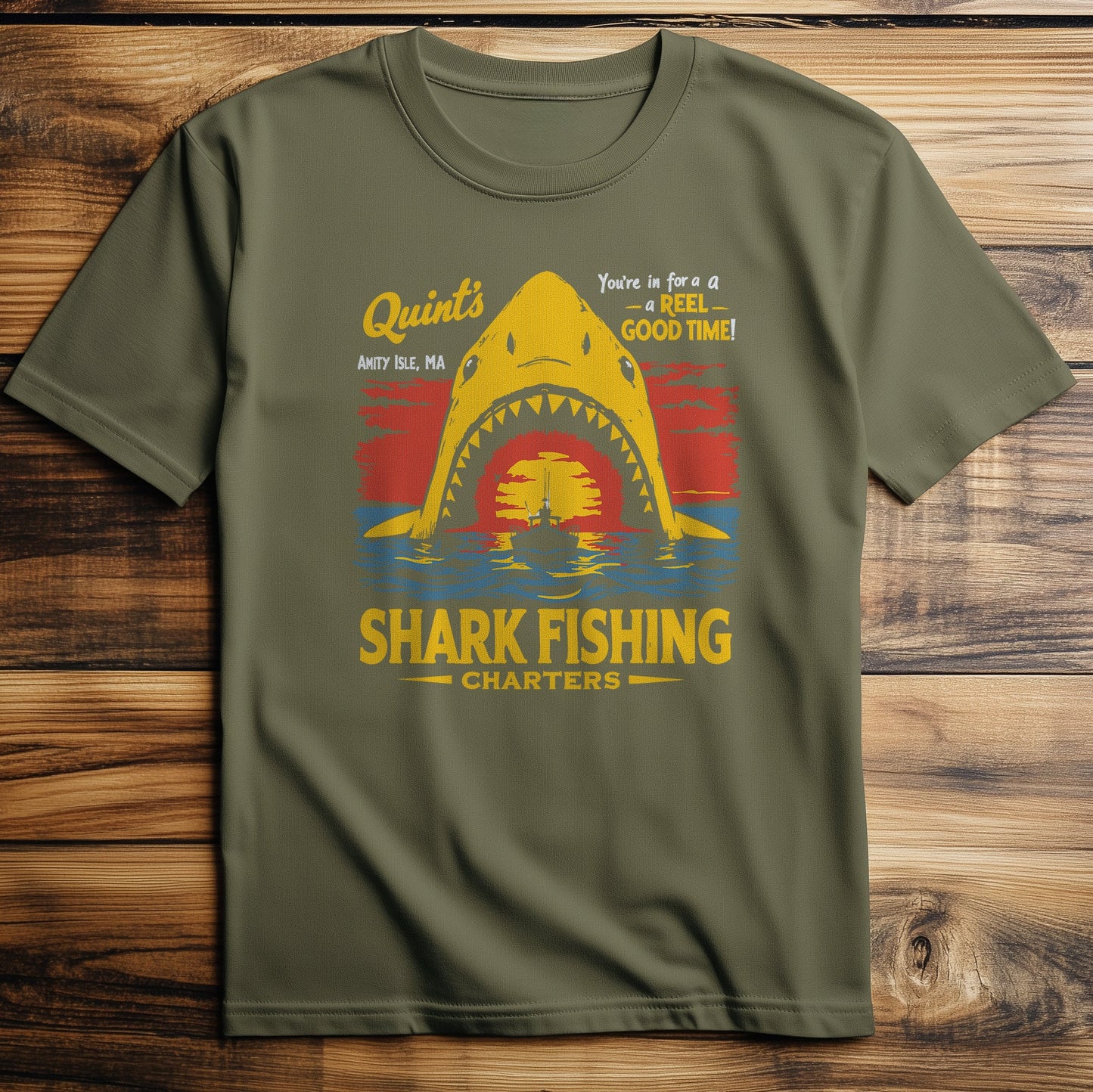 Shark Fishing T-Shirt