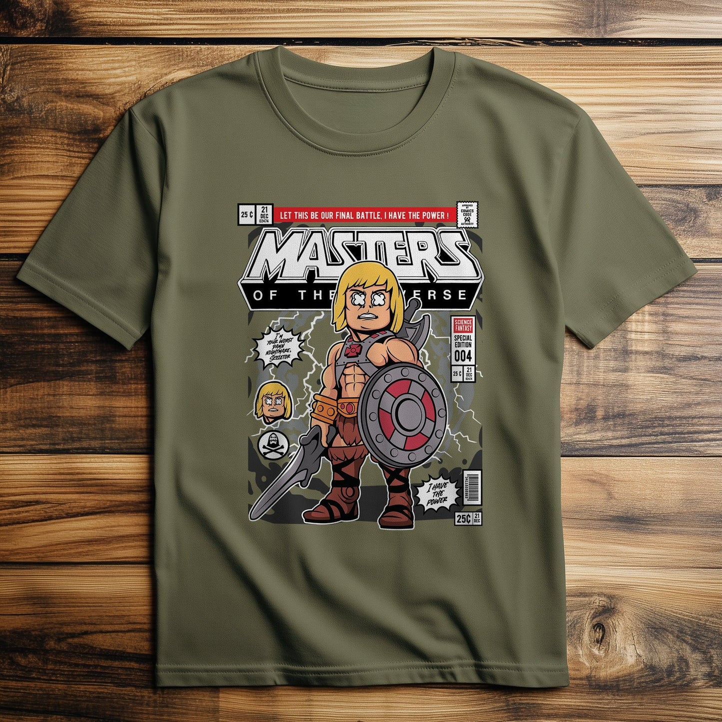 He-Man Comic T-Shirt