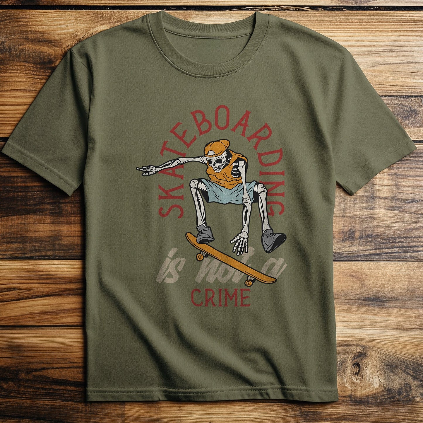 Skateboard_6 T-shirt - Skateboarding