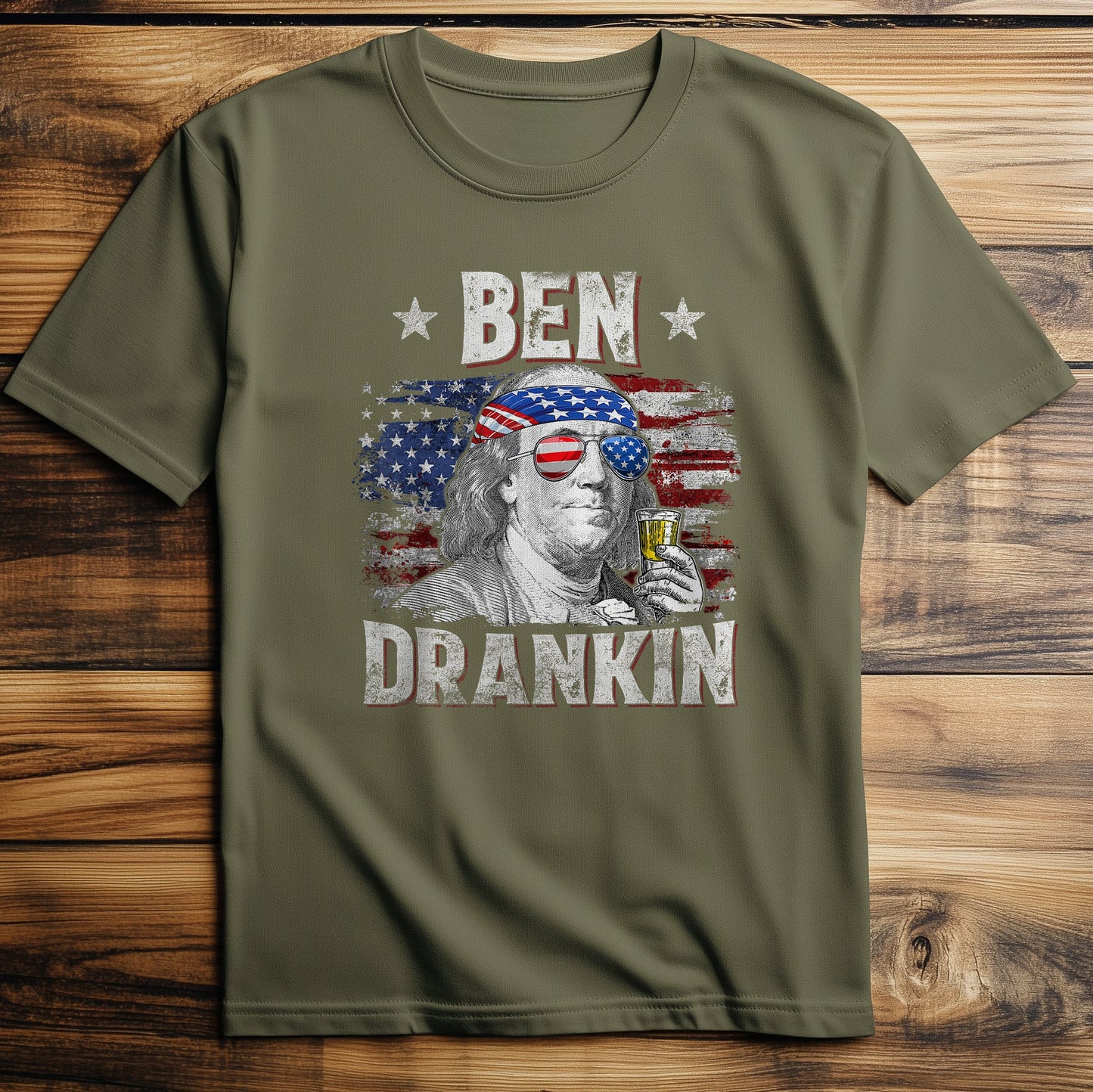 Funny Ben Drankin T-Shirt