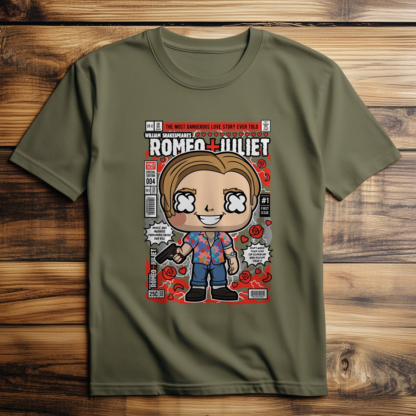 Romeo and Juliet Comic Edition T-shirt