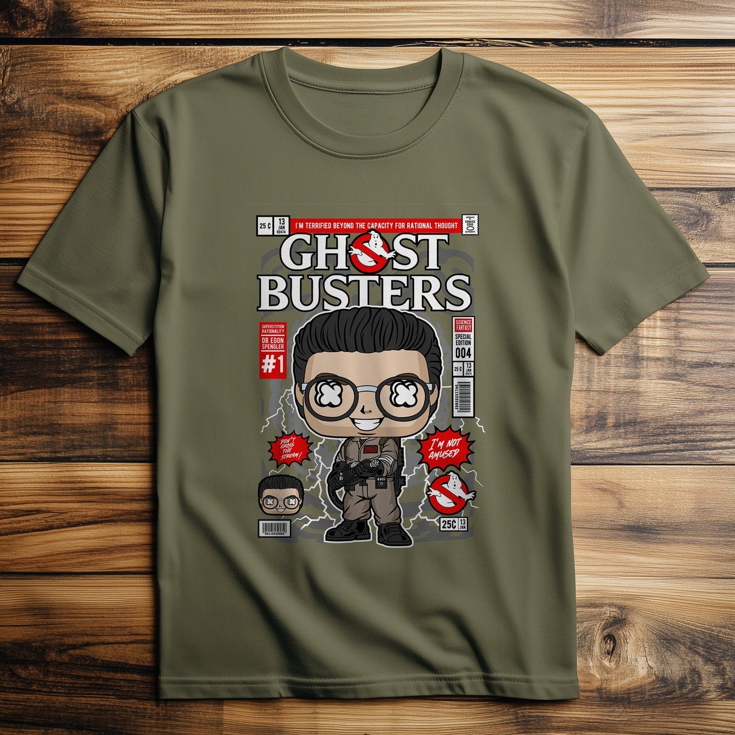 Dr. Egon Spengler Ghostbusters T-Shirt