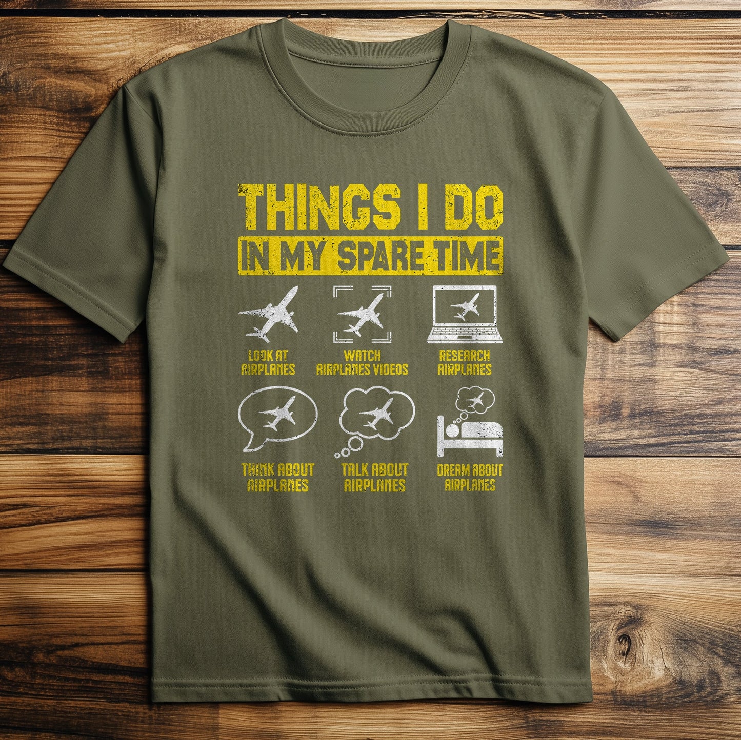 Things I Do Planes T-Shirt
