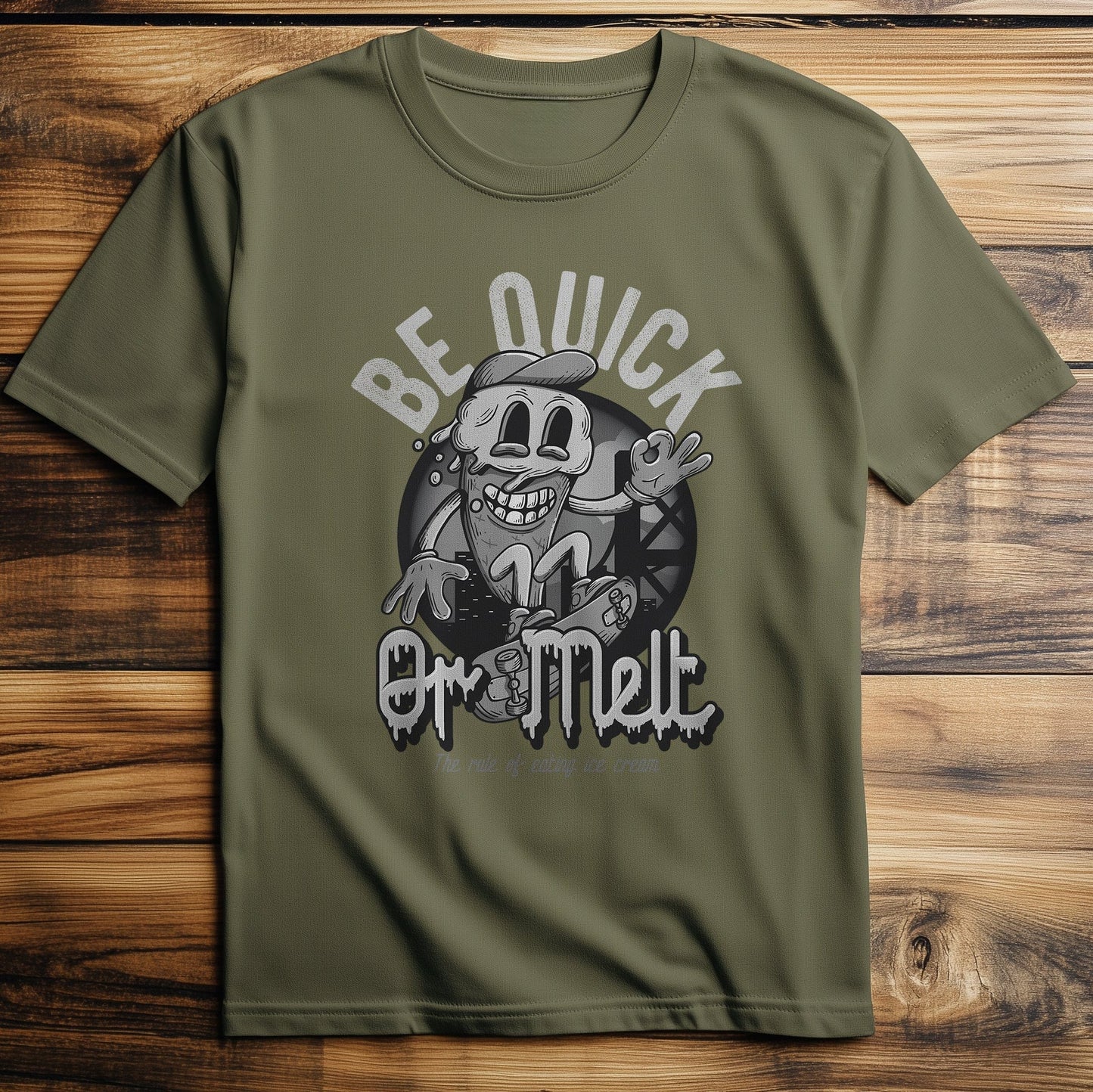 Ice Cream 9 Skeleton T-shirt