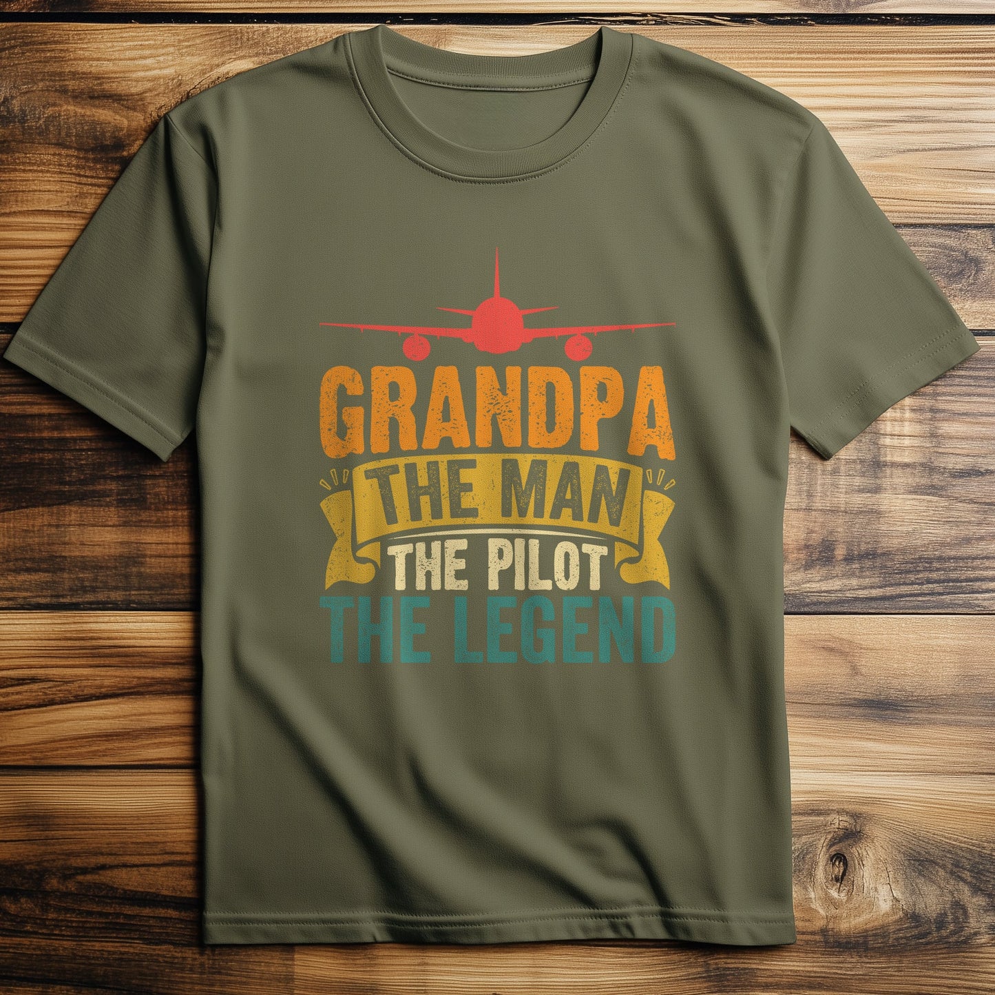 Grandpa: The Man, T-Shirt