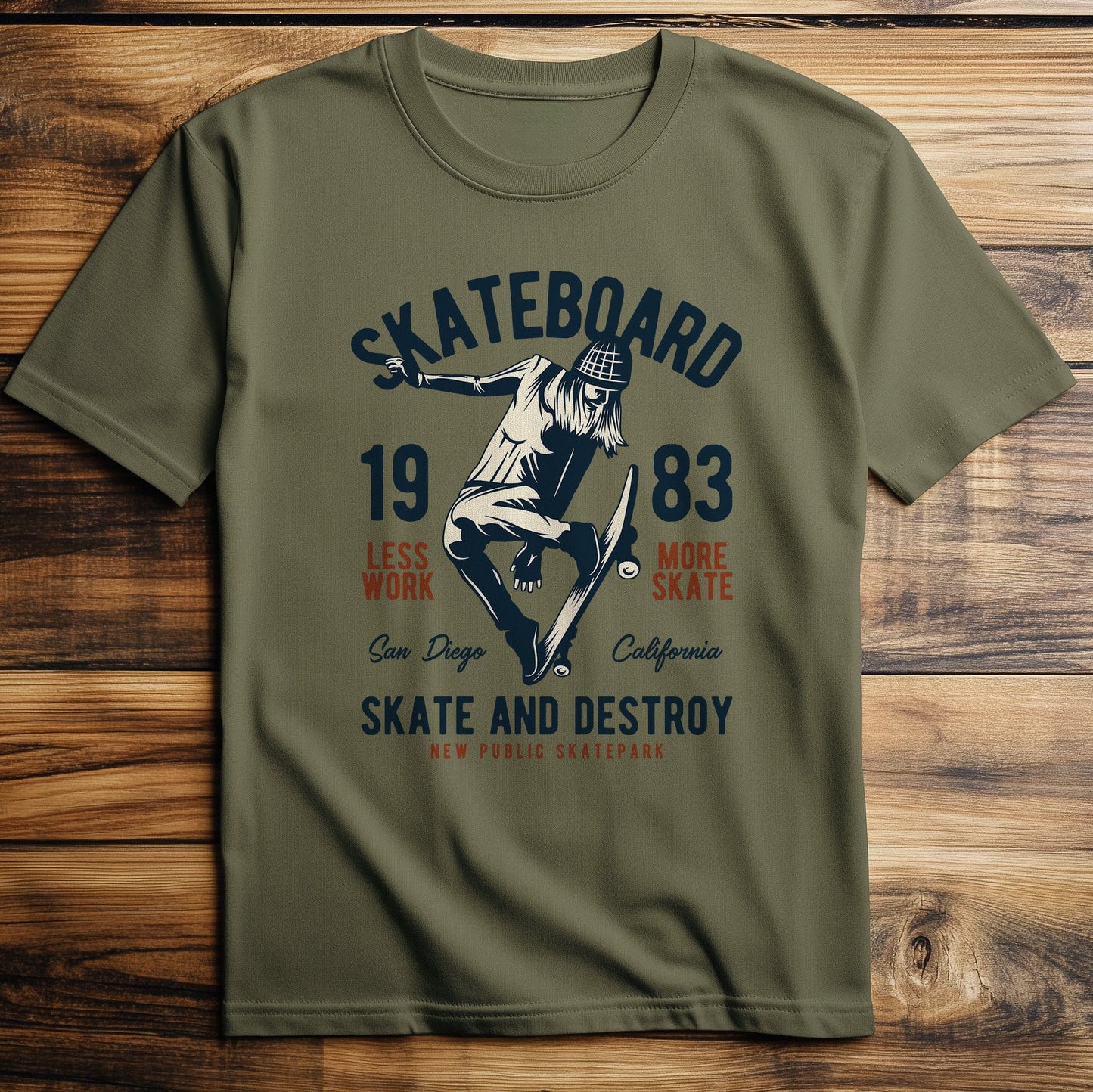 Skate Set 4 T-Shirt - Ride & Glide in