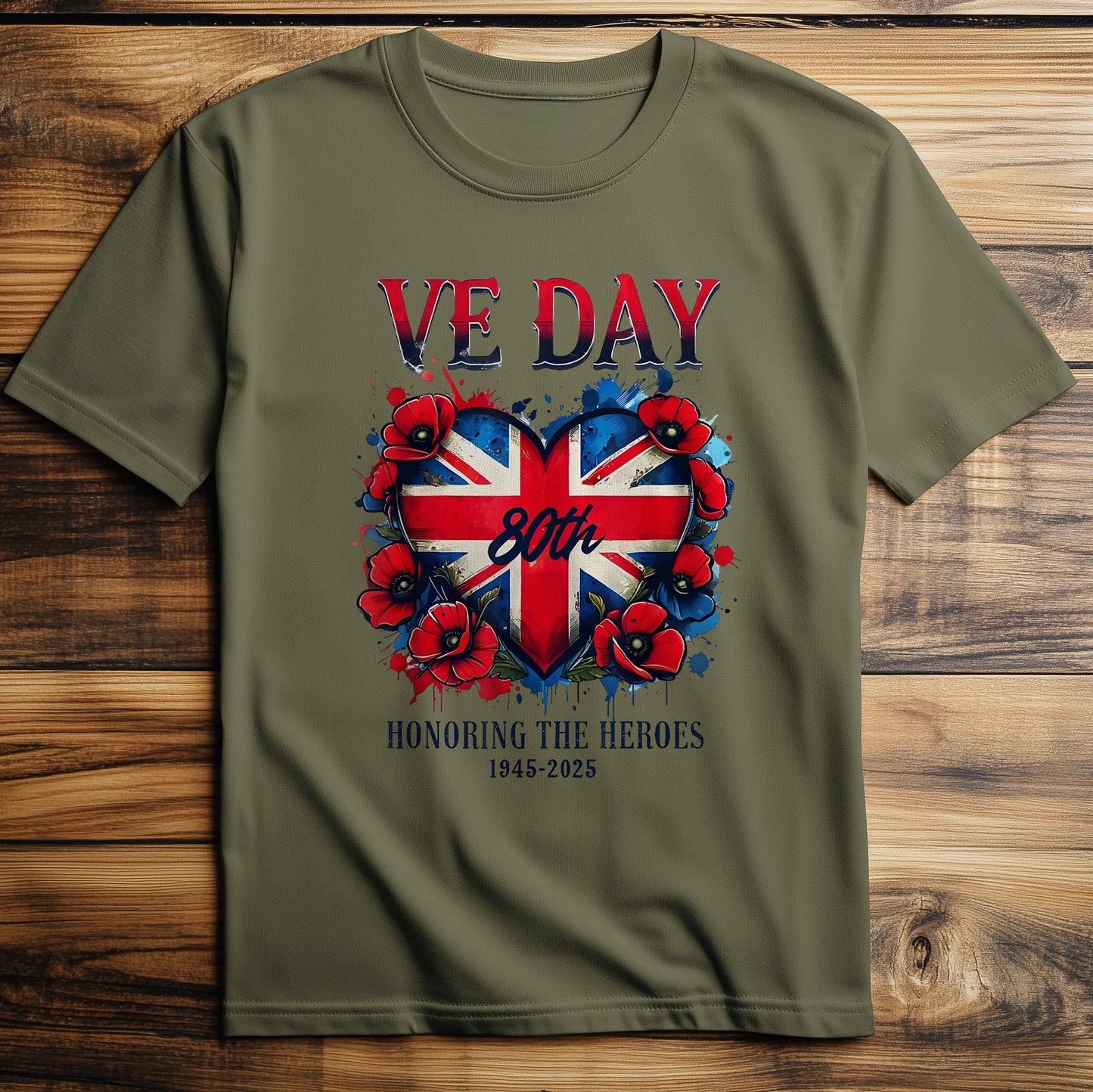 Ve Day Uk 80Th T-Shirt Style002