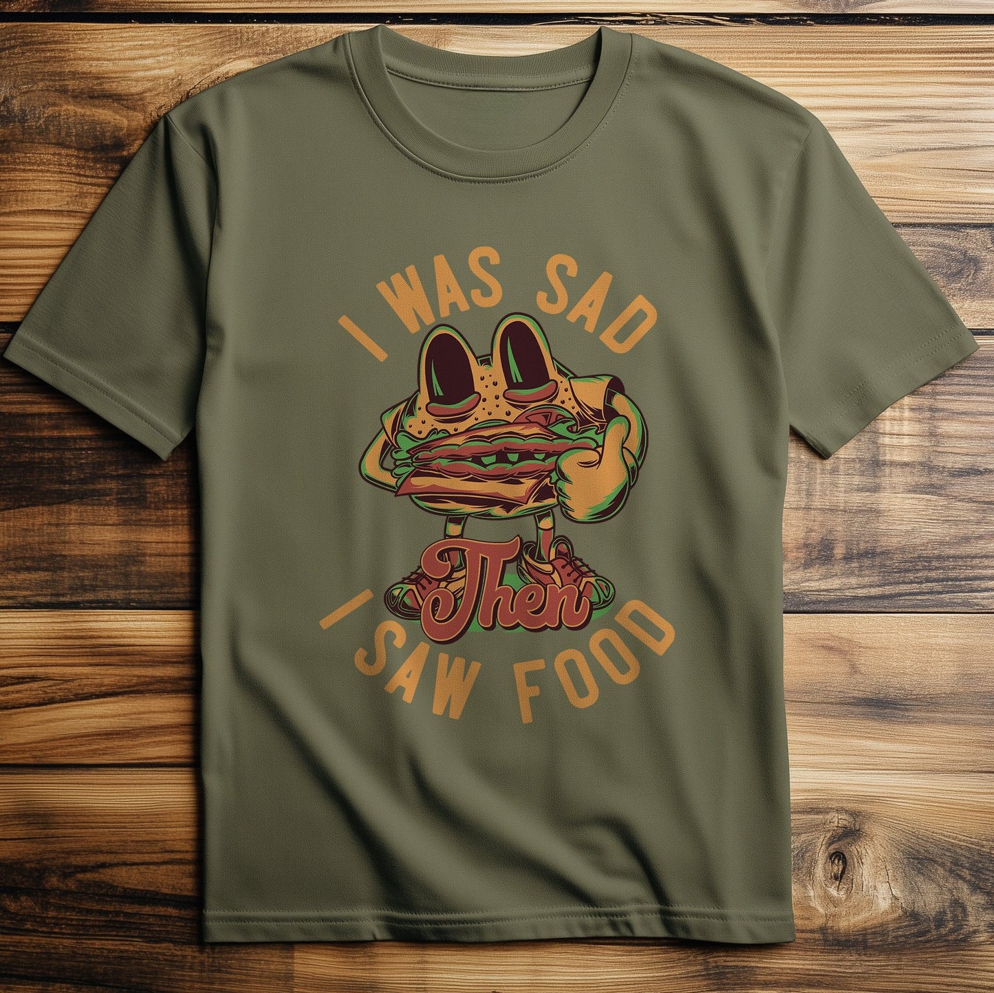 FastFood_6 T-Shirt When Sadness Meets