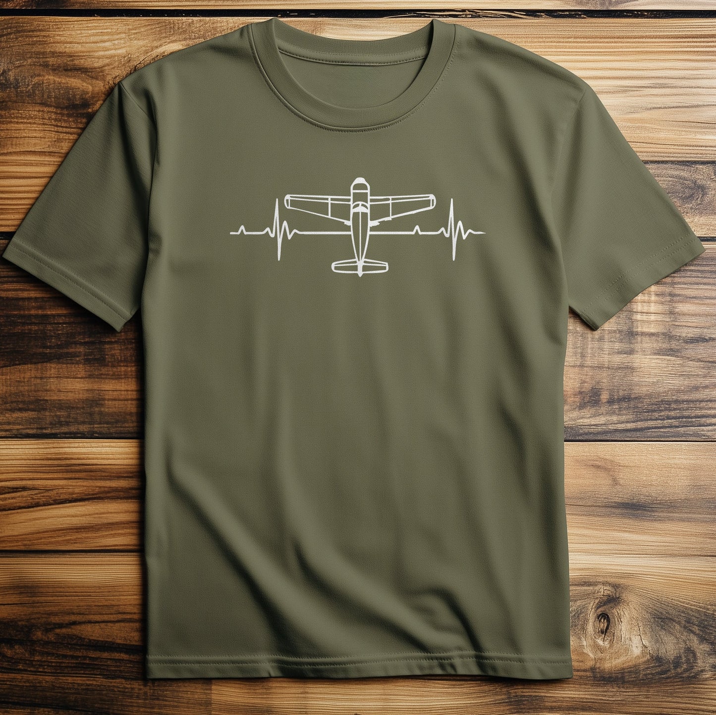 Plane Heartbeat - T-Shirt