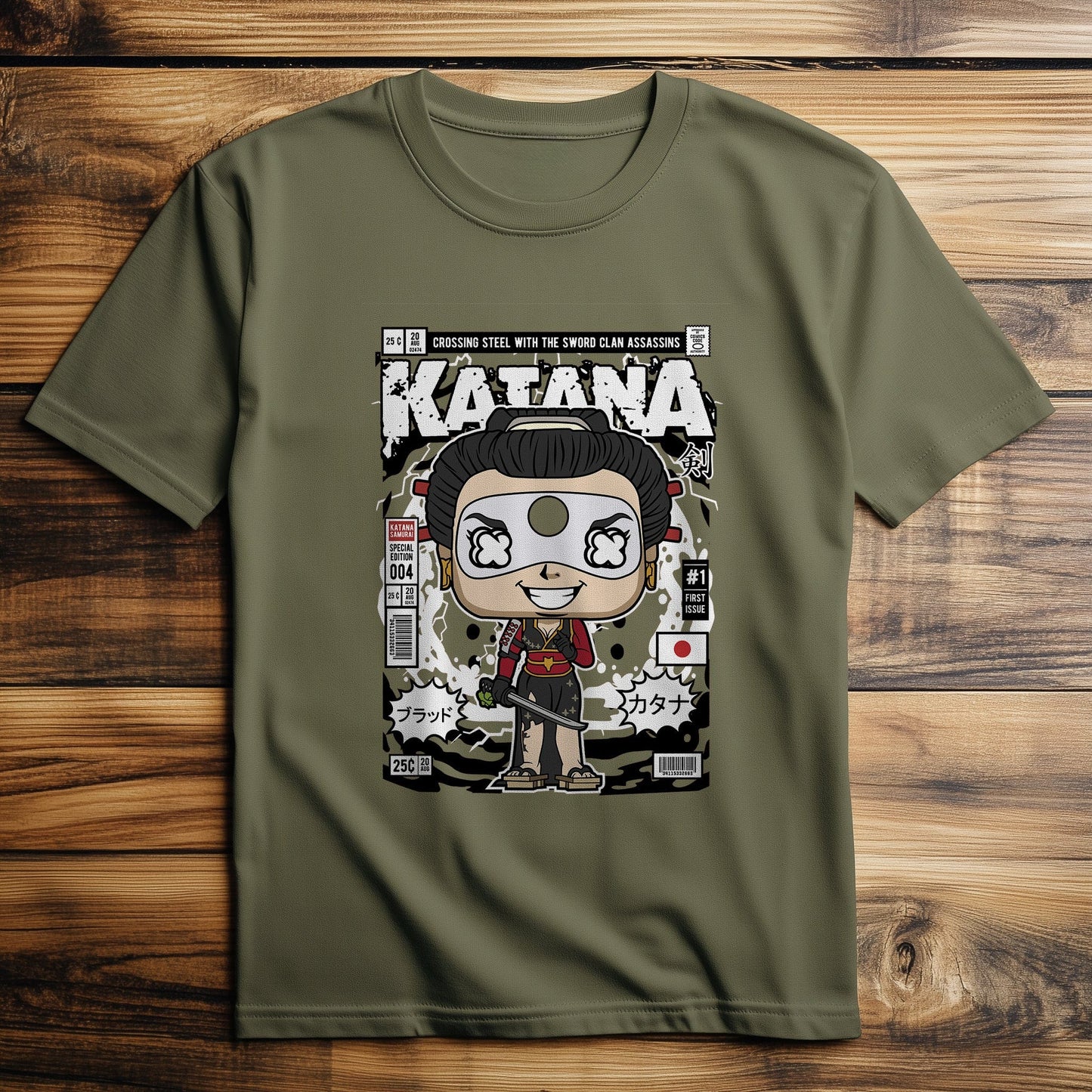 Katana Comedy Tee