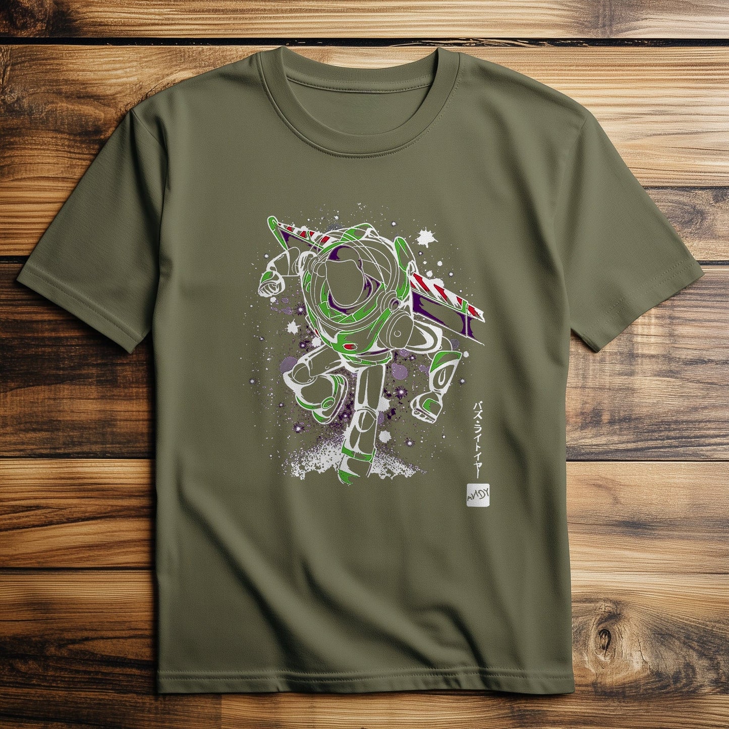 Buzz Light Paint Effect T-shirt