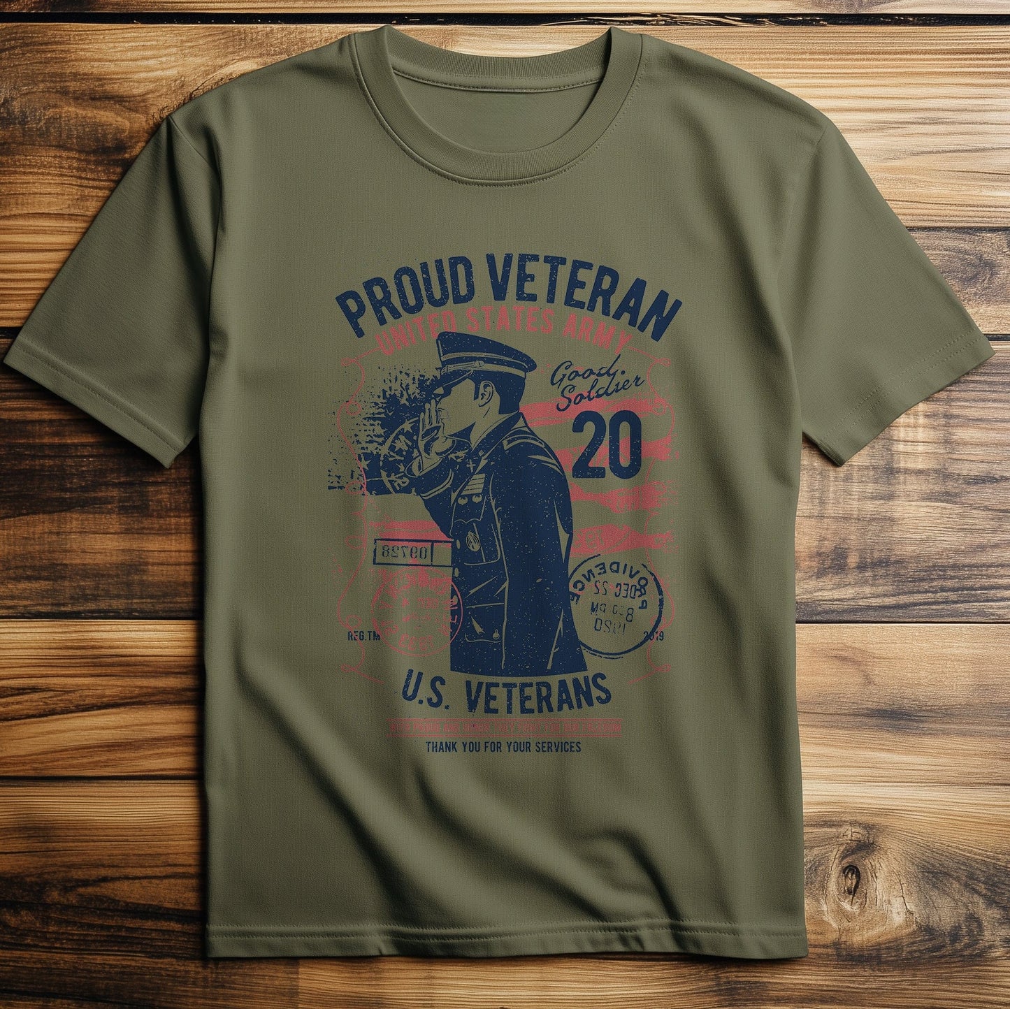 Proud Veteran t-shirt