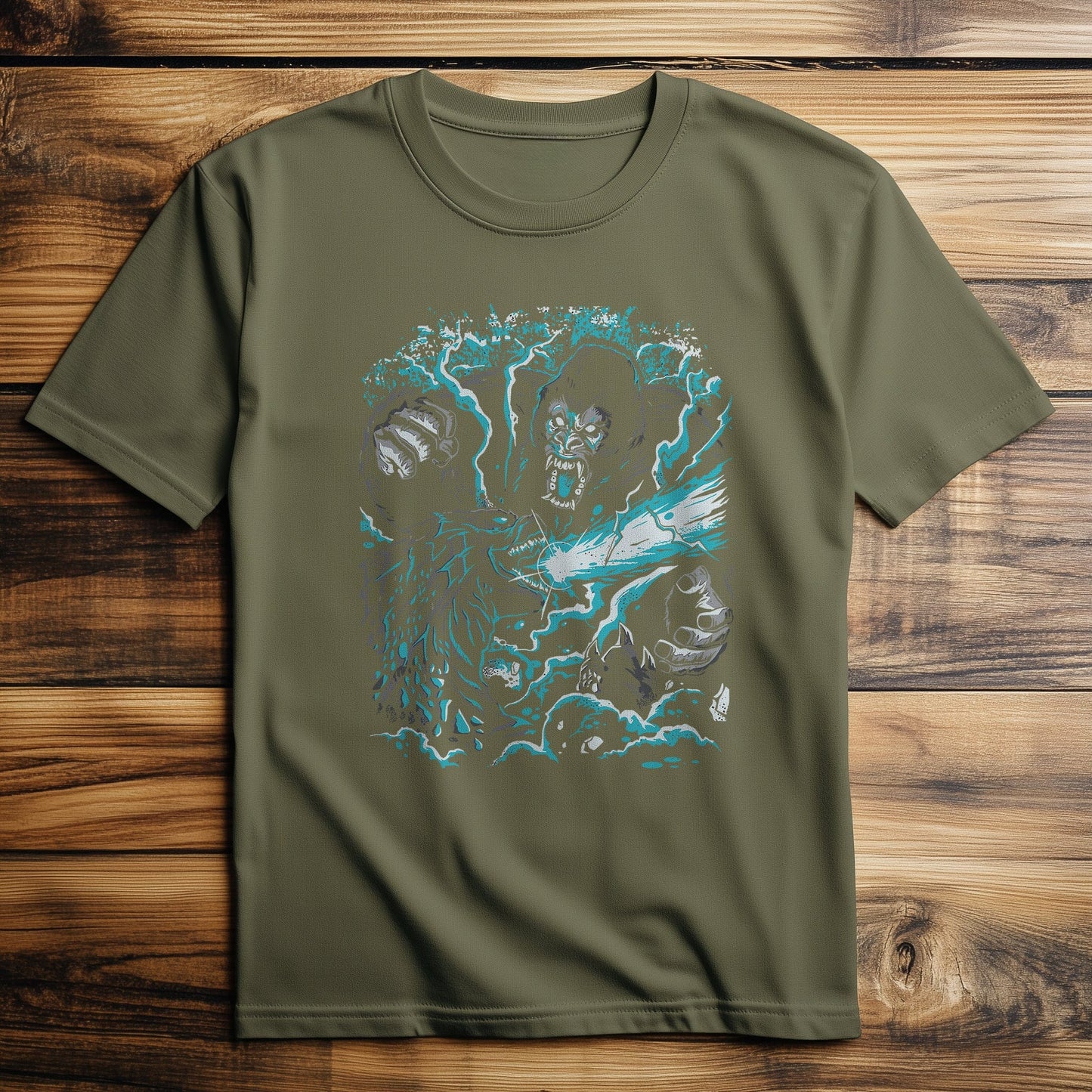 Godzilla Kong Bite t-shirt