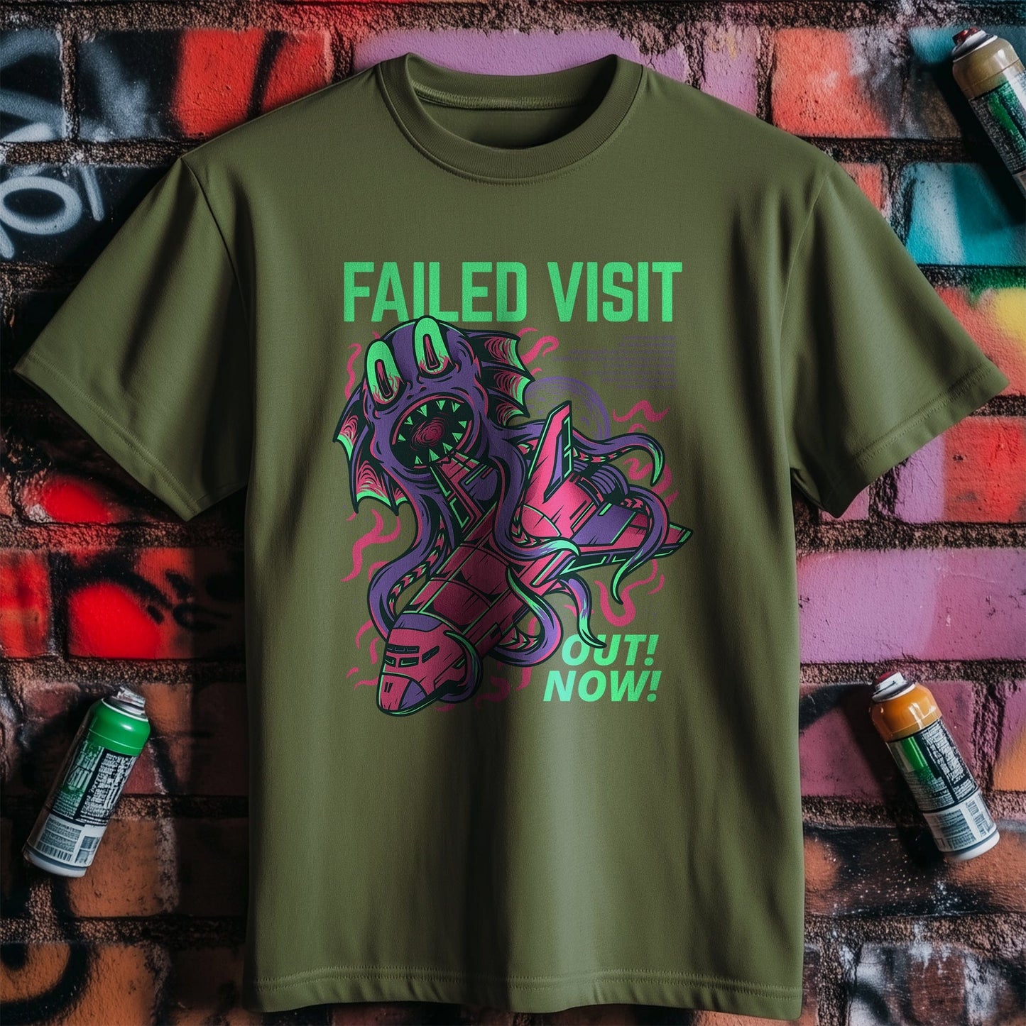 Failed Visit T-Shirt - Hilariously