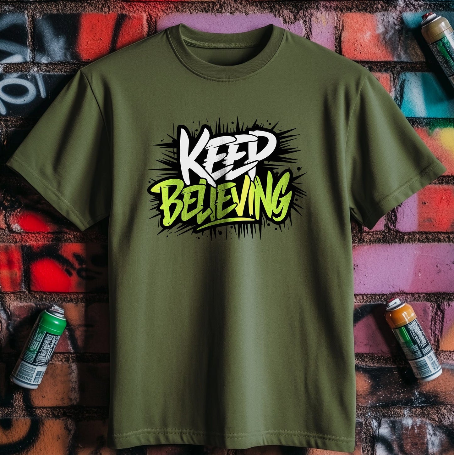 Motivation 47 T-Shirt  Keep Believing