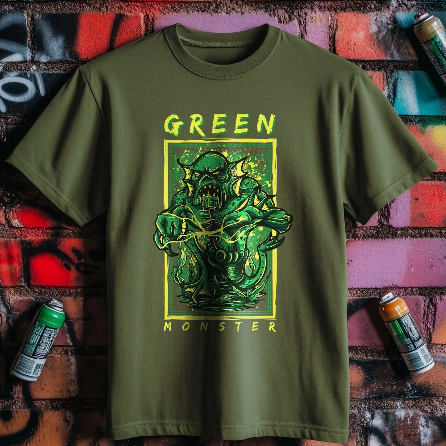 Green Swap Monster t-shirt -
