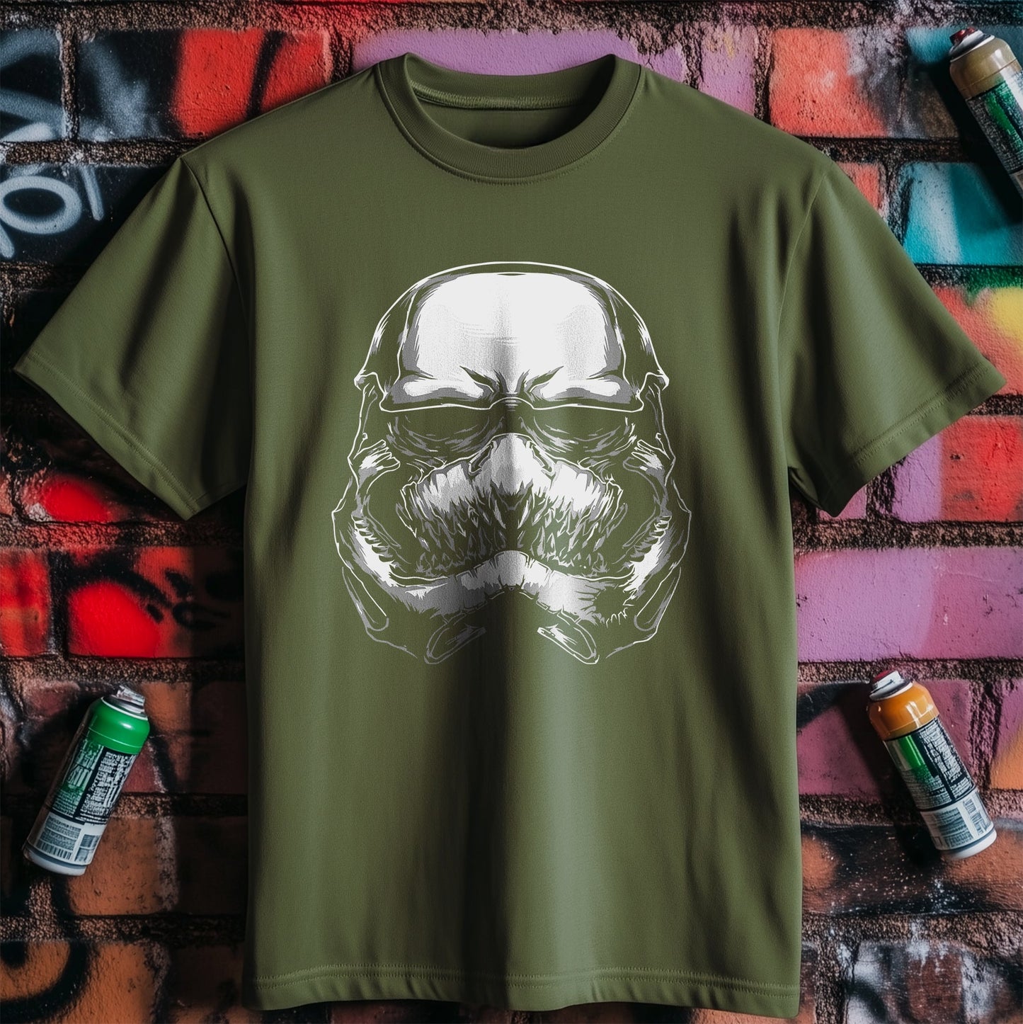 Scary Trooper Helmet T-shirt - Join
