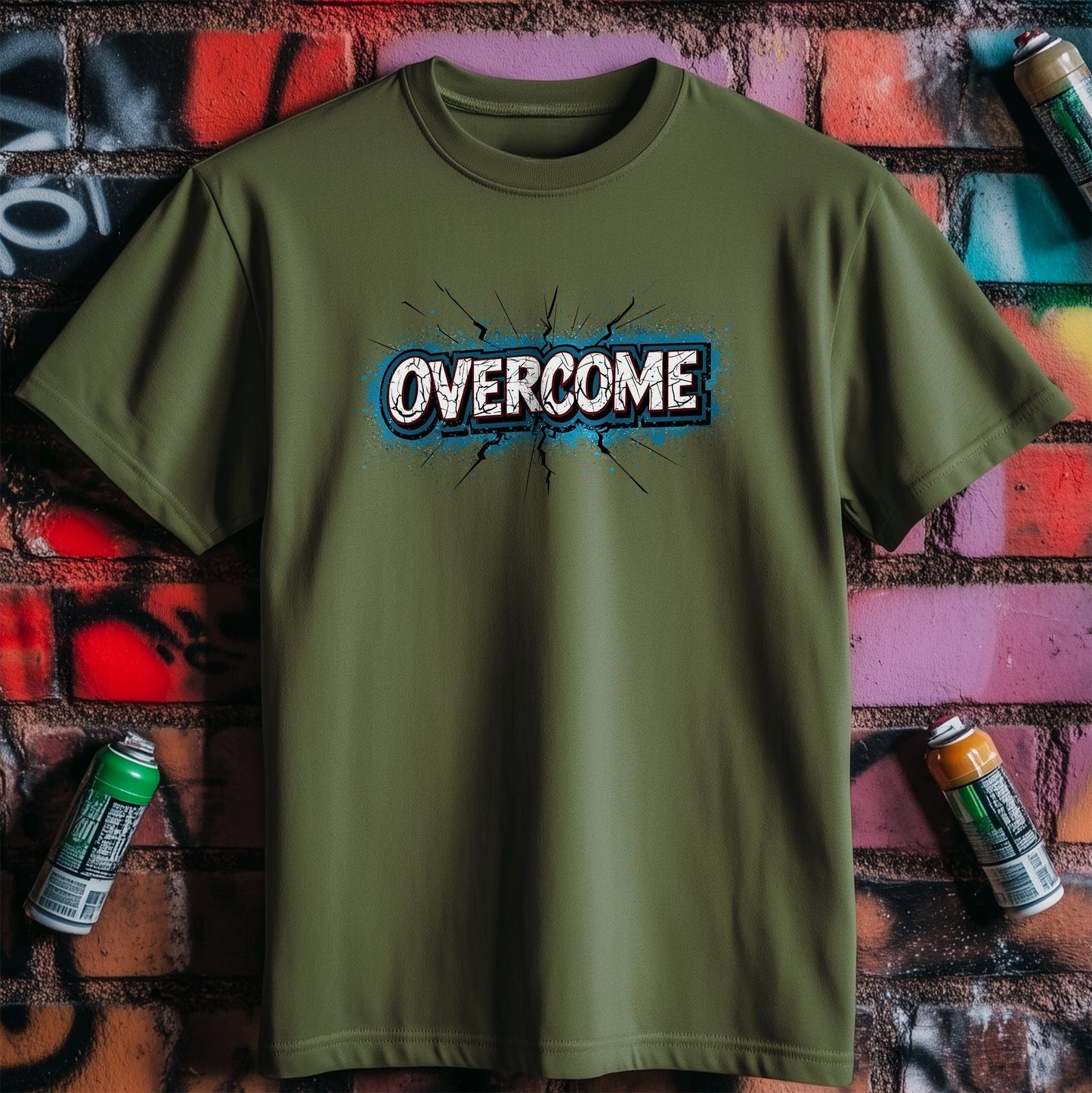 Motivation 43 T-Shirt Overcome Obstacles