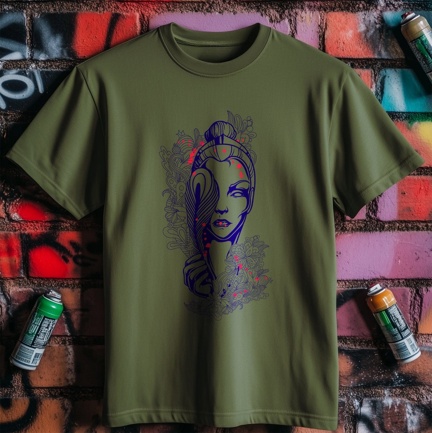 Feather Woman T-shirt - Embrace Your