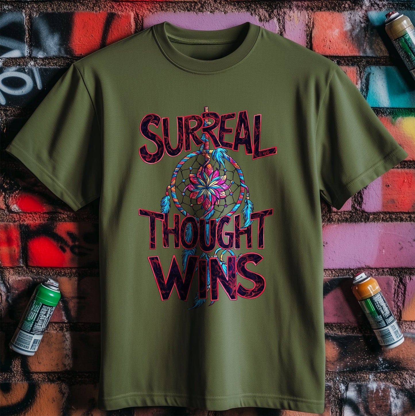 Motivation 41 T-shirt  Surreal Thoughts  Win