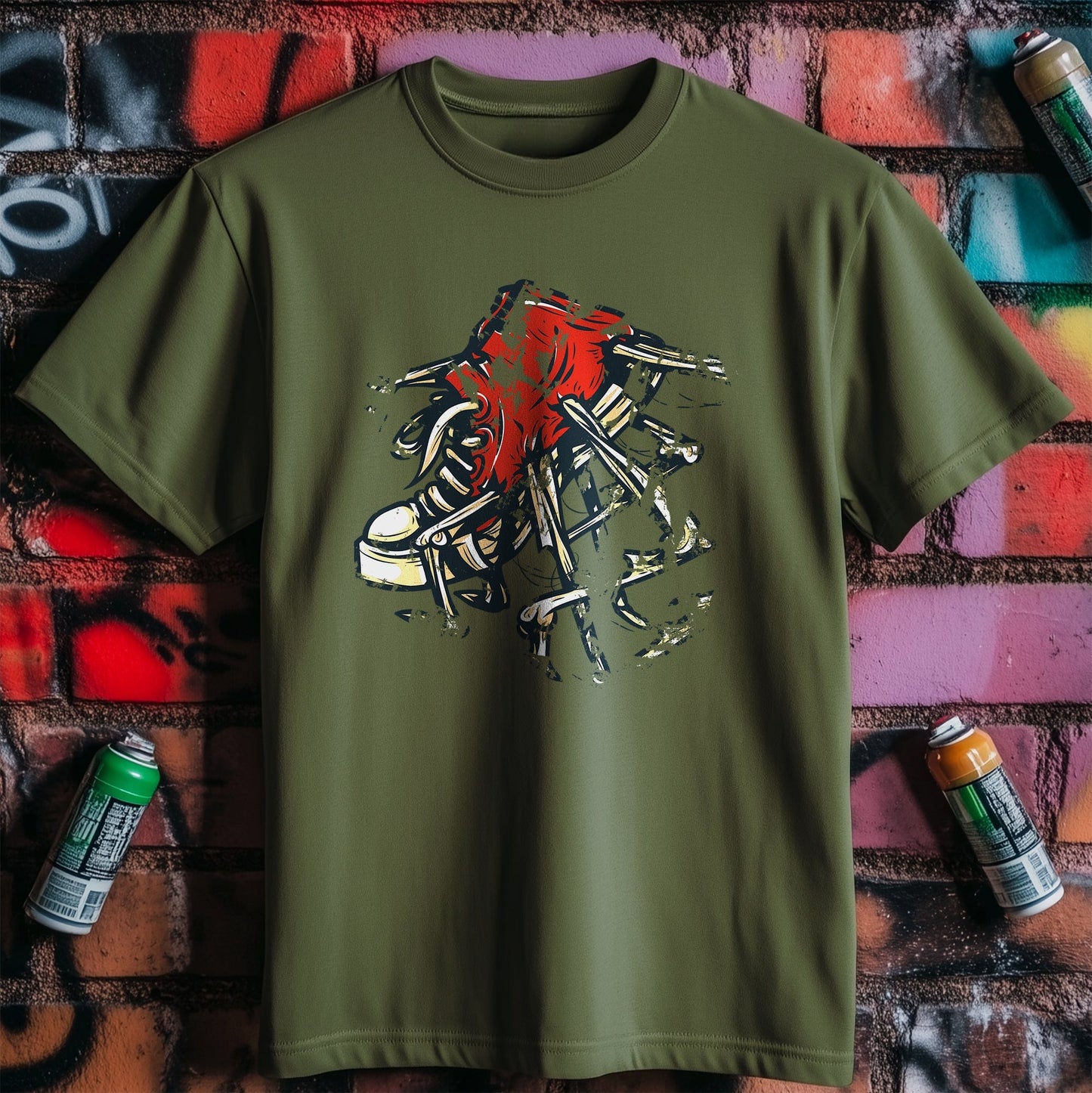 Demon Sneaker T-shirt - Unleash Your