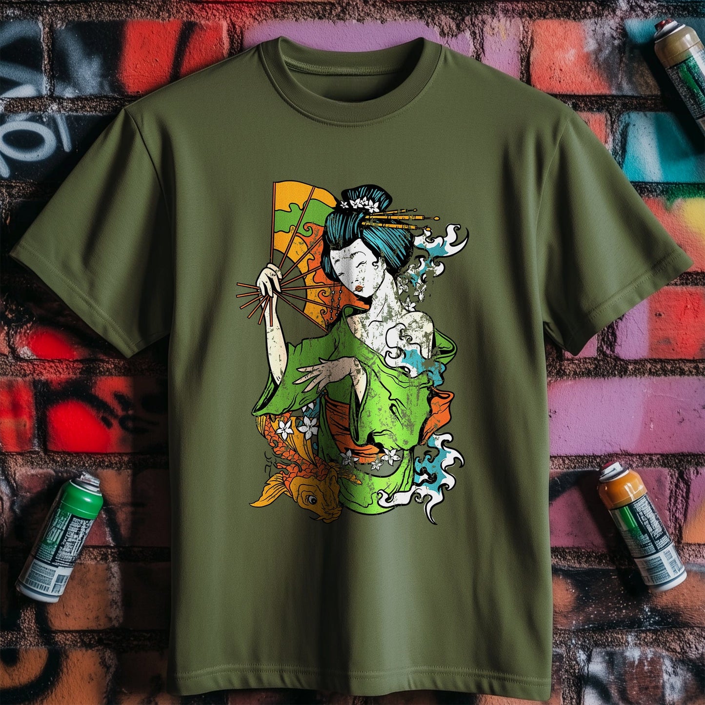 Geisha Girl T-shirt - Funny &