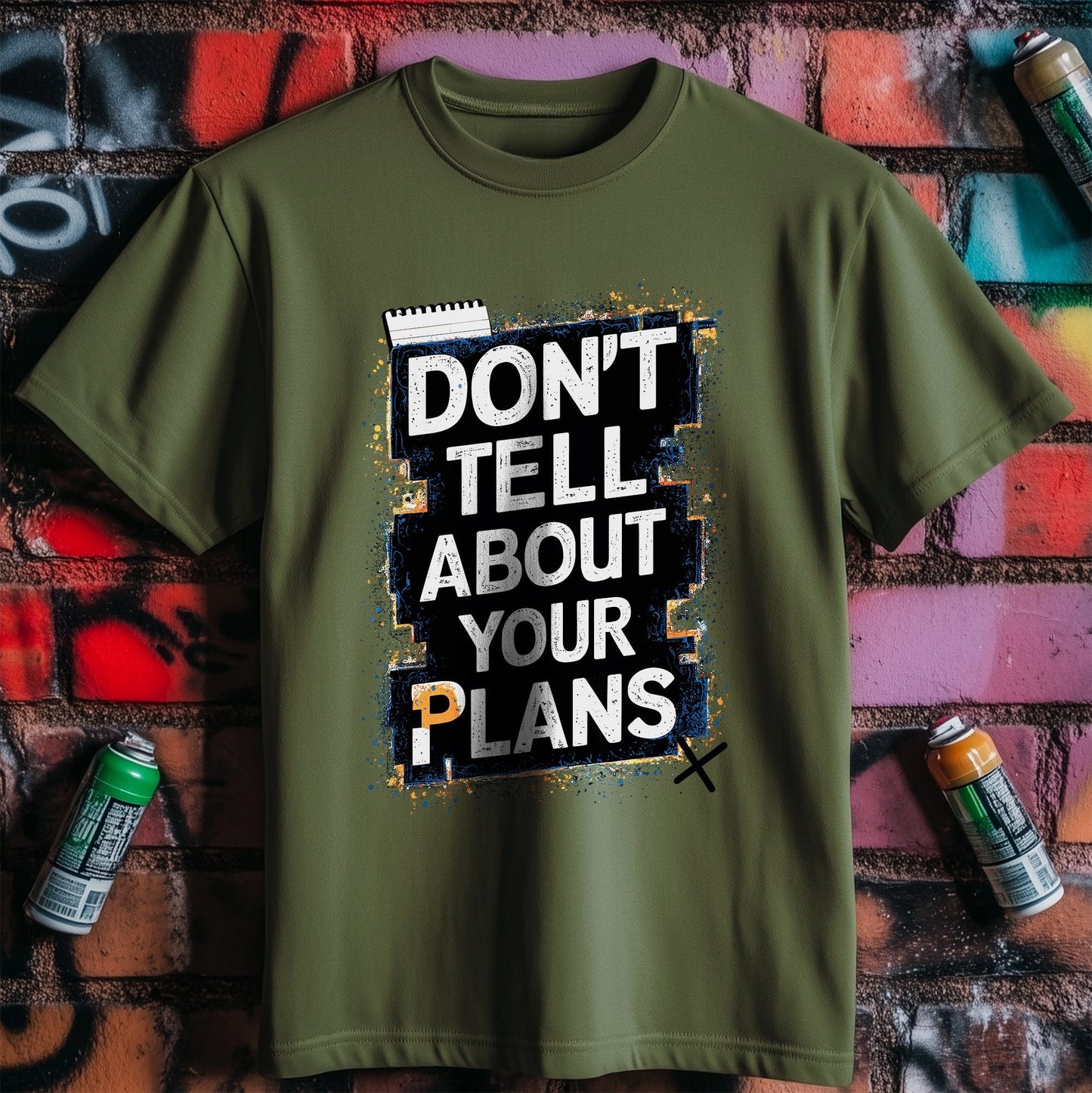 Motivation 31 T-Shirt Keep Plans Secret