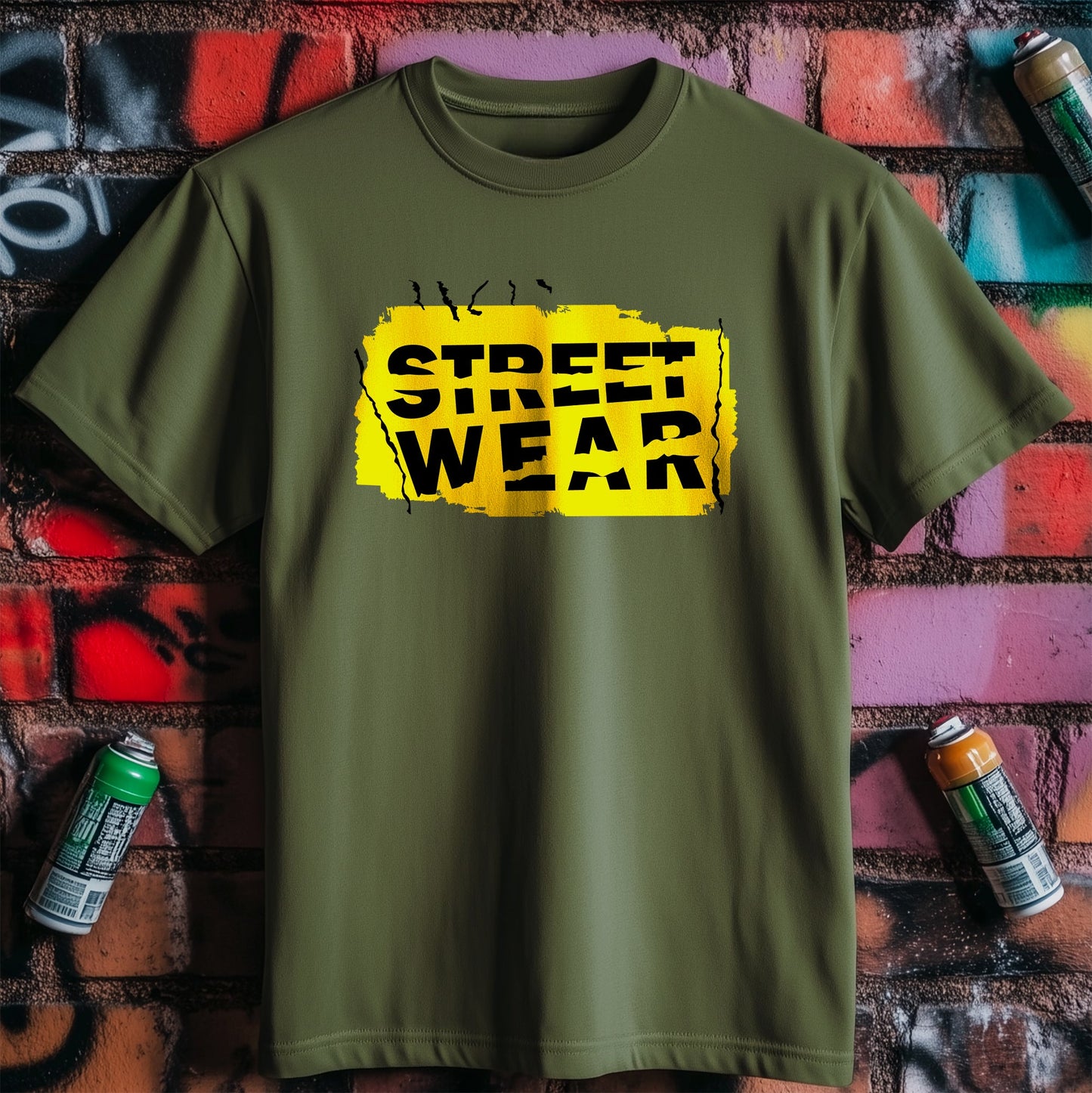 Street Wear Torn t-shirt -