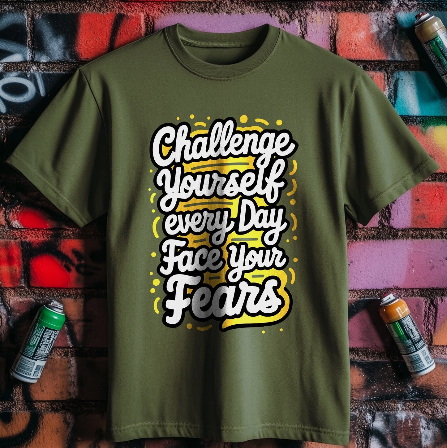 Motivation 98 Face Your Fears T-Shirt
