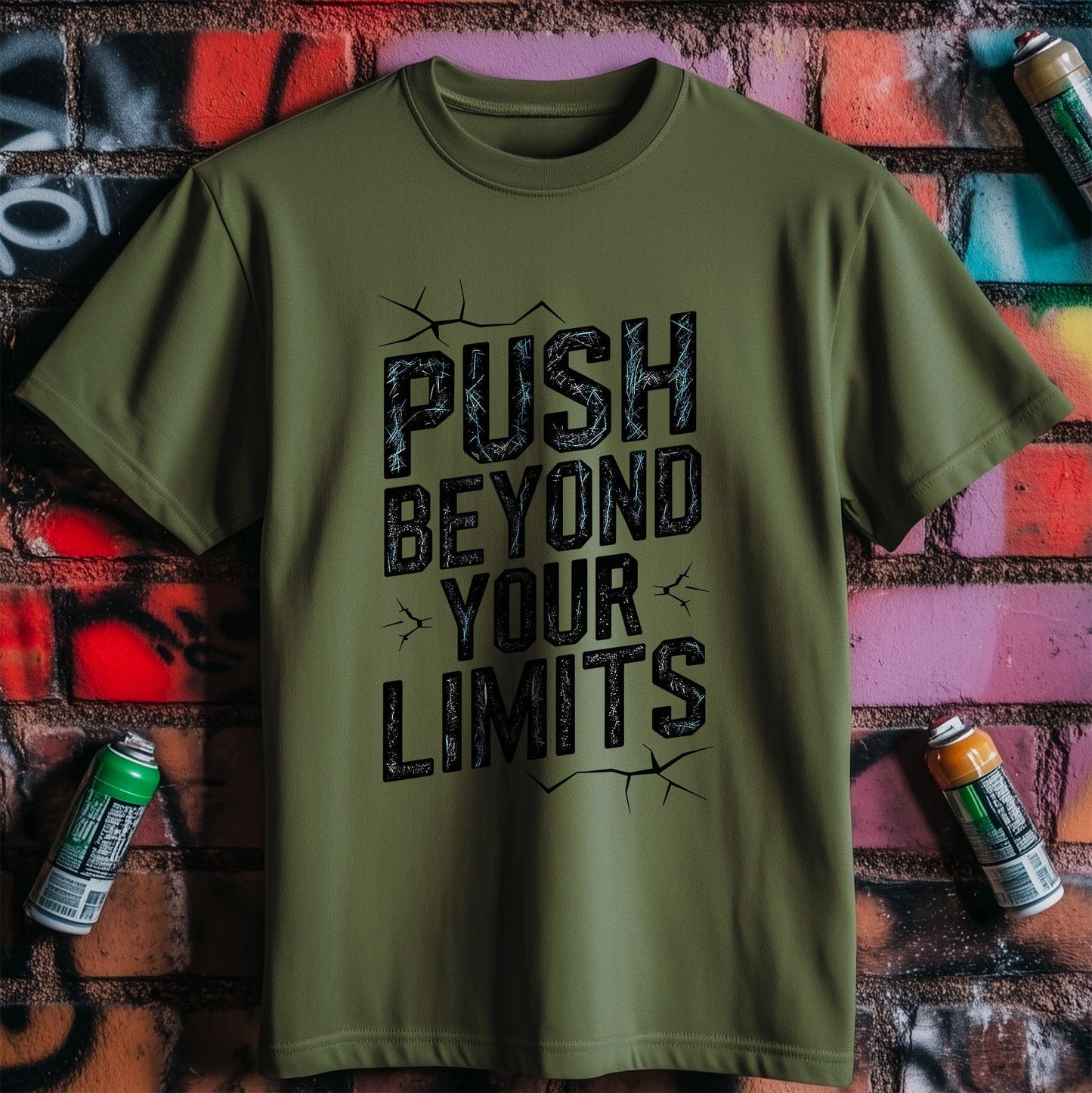 Motivation 61 T-Shirt Push Beyond Your Limits!