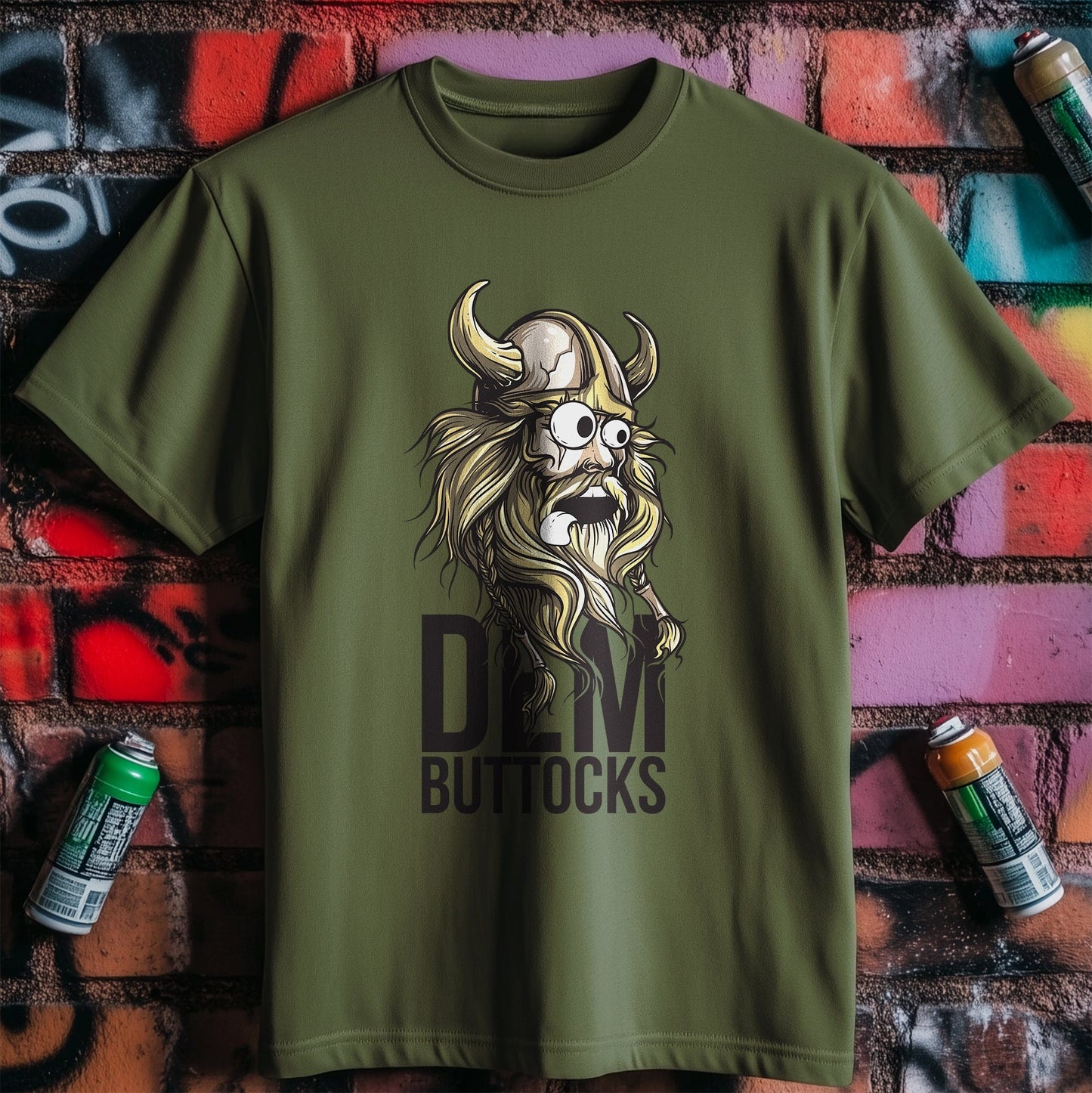 Dem Buttocks Viking T-Shirt -