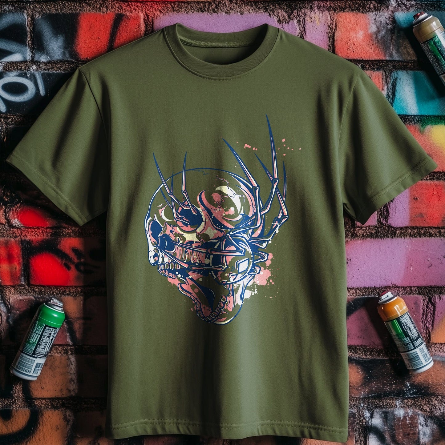 Arachnid Skull T-Shirt