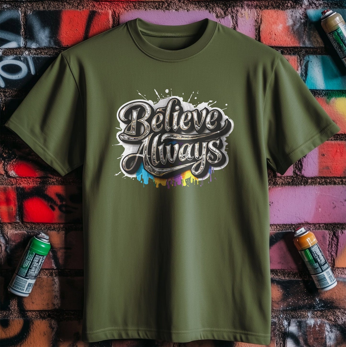 Motivation 86 T-Shirt Believe always