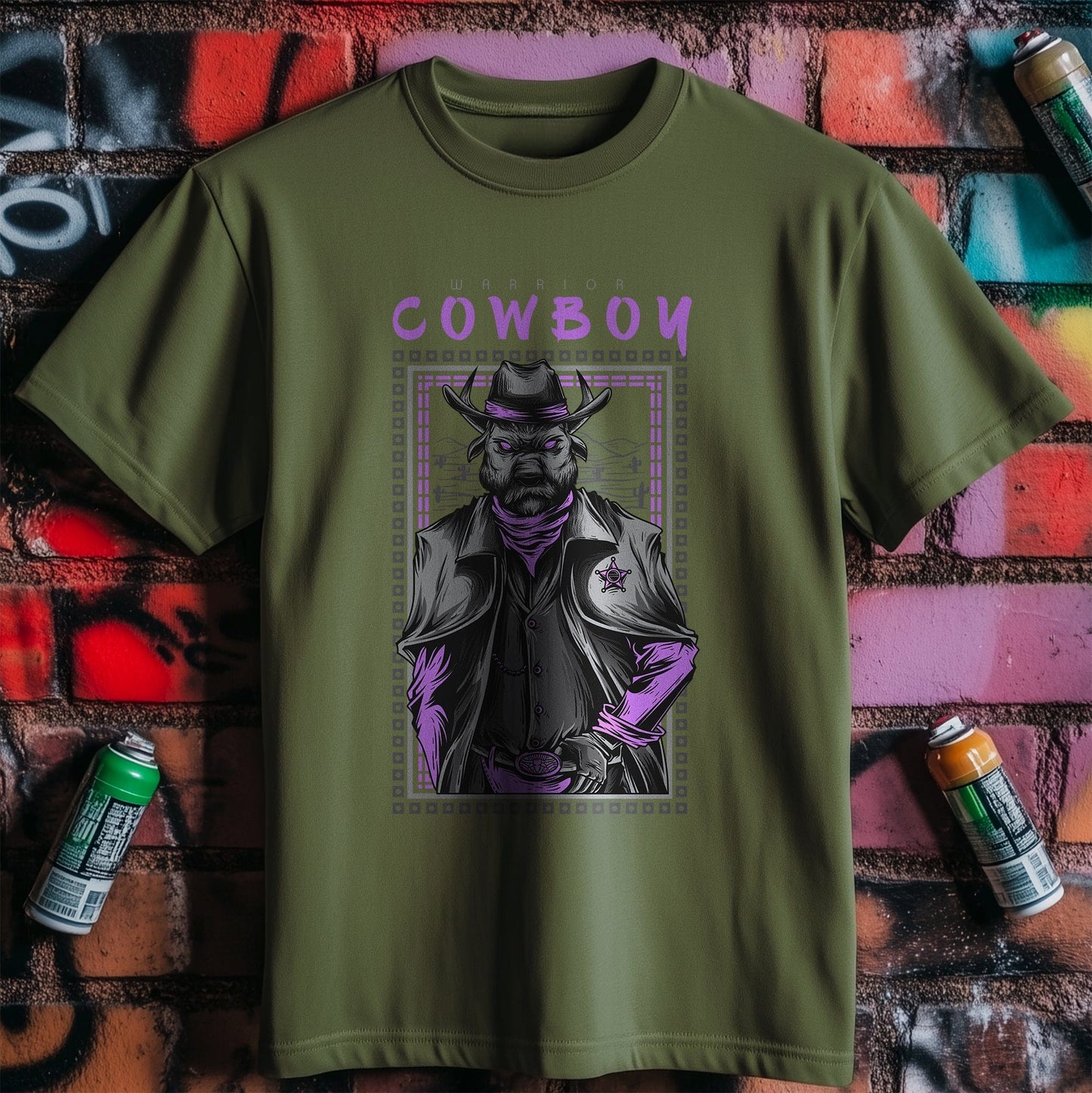 Cowboy Poster T-Shirt - Yeehaw!