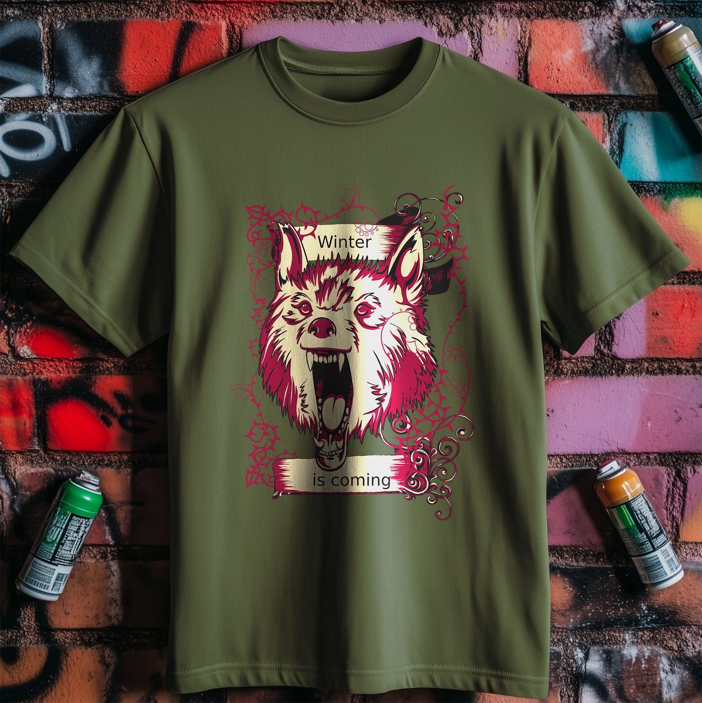 Wolf Winter Is Coming T-shirt -