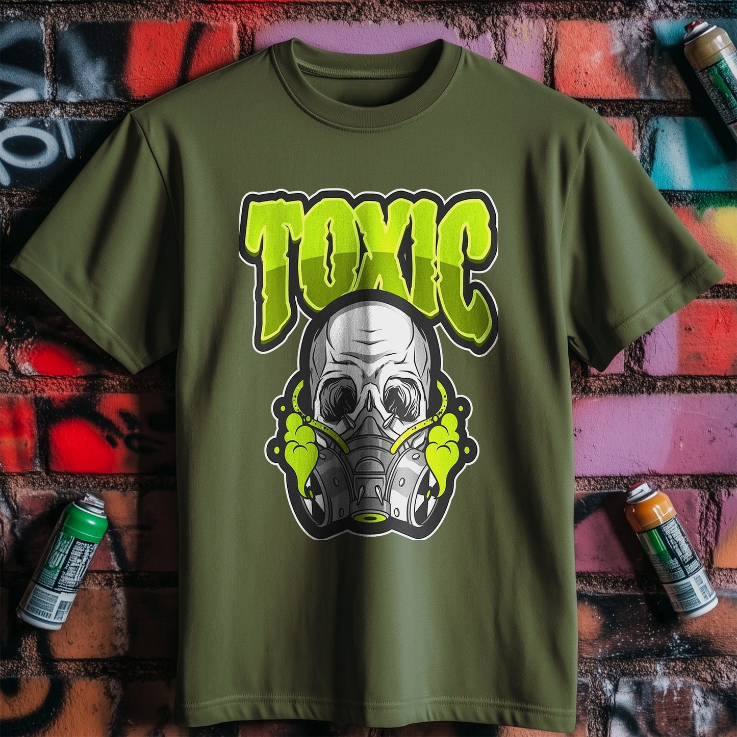 Toxic Skull T-Shirt - Wear the