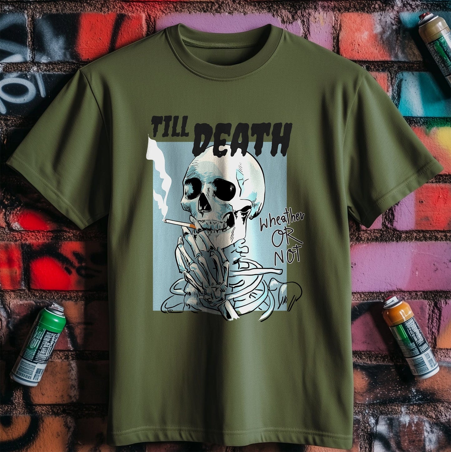 Til Death Skull t-shirt